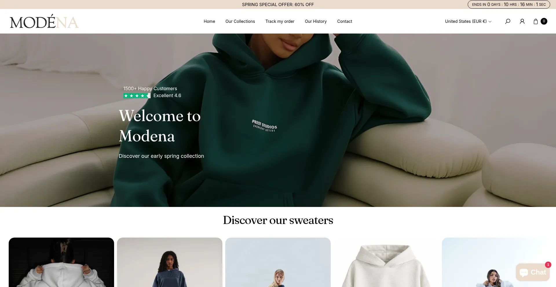 Modenaclothing.com