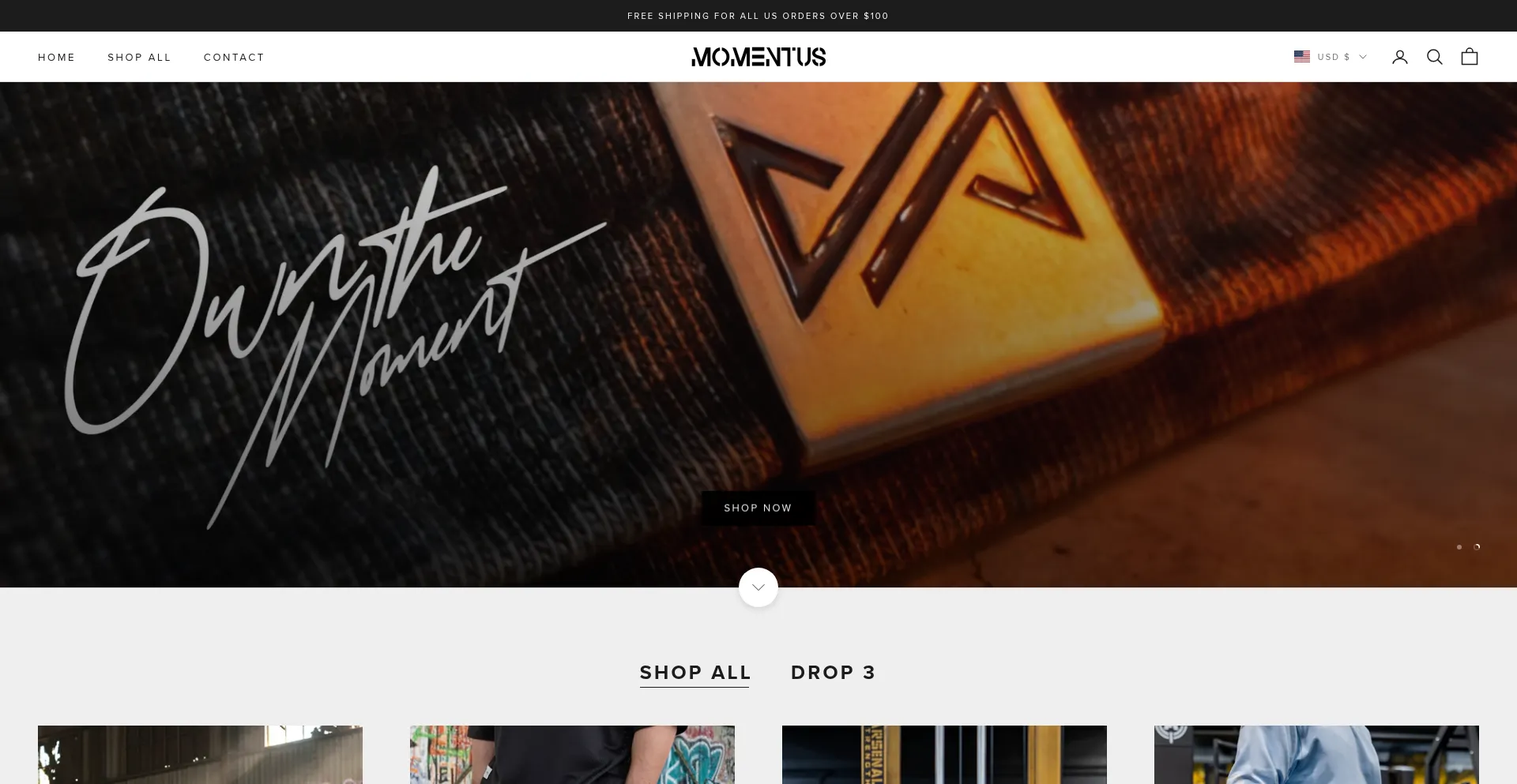 Momentusapparel.com