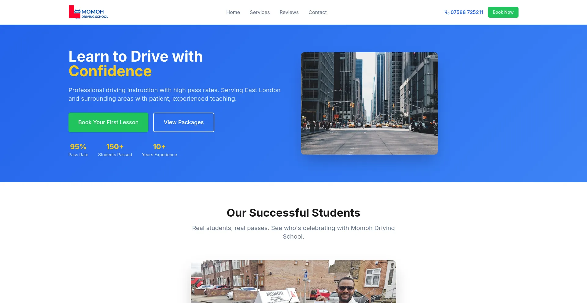 Momohdrivingschool.com