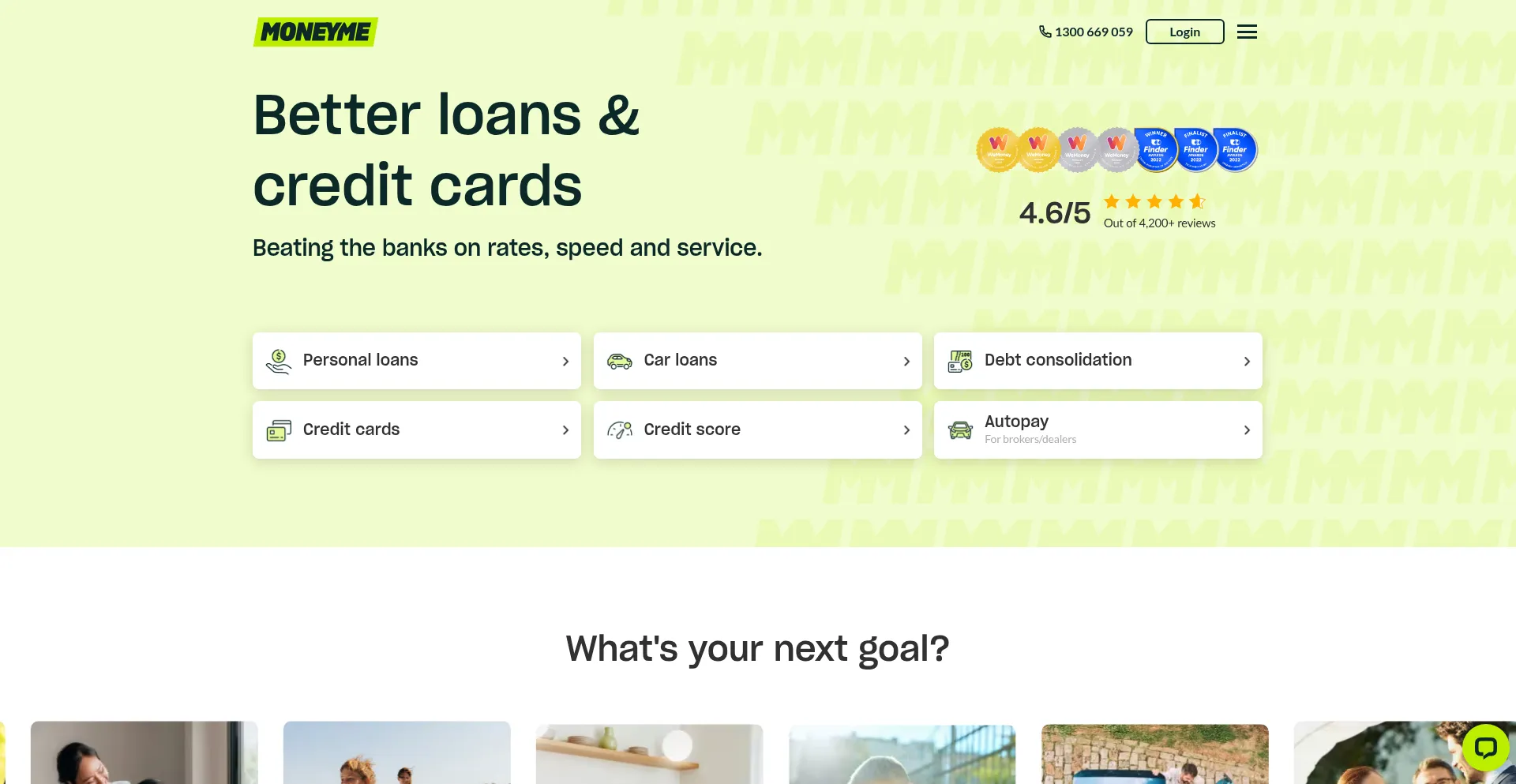 Moneyme.com.au Screenshot