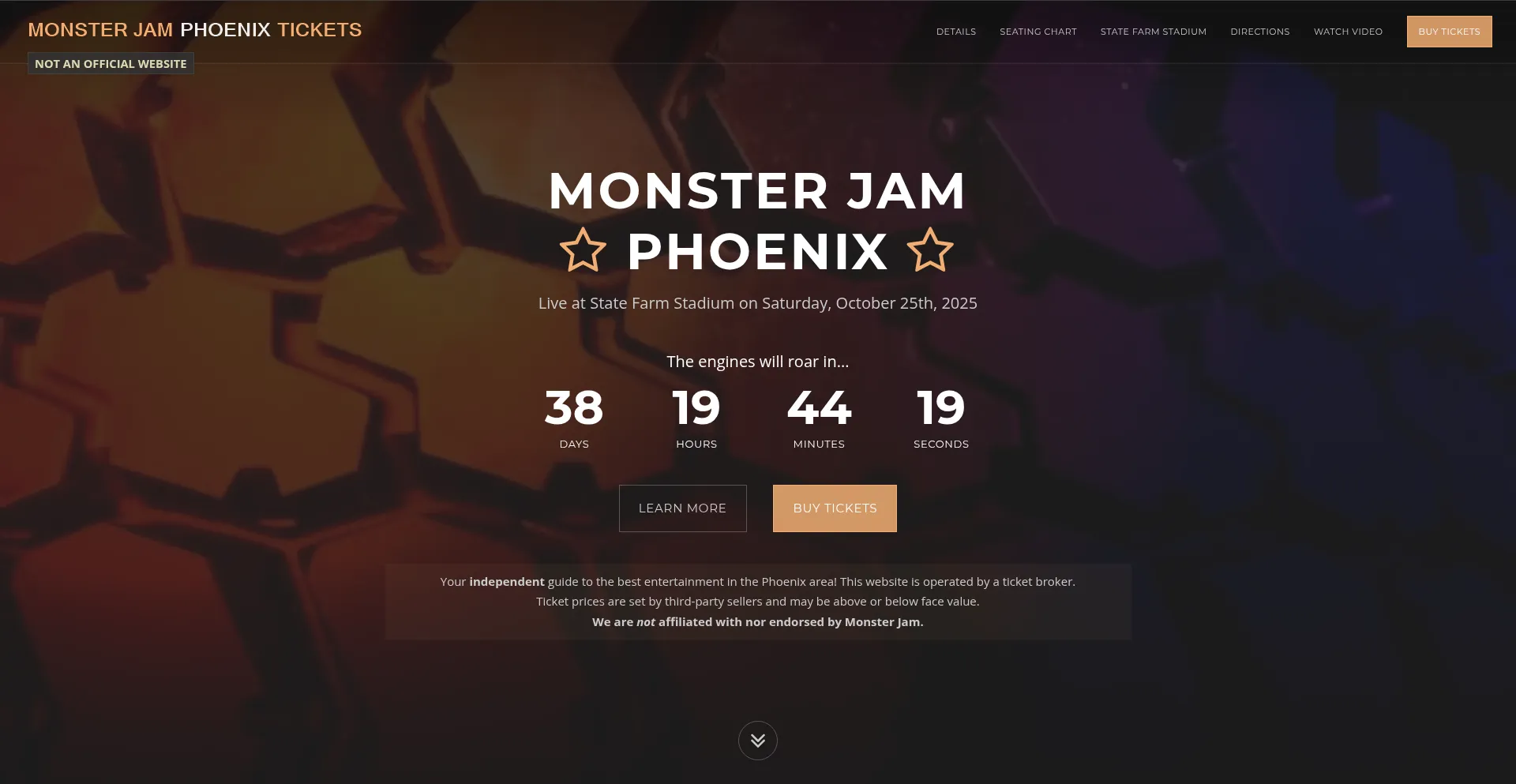 Monsterjamphoenix.com é Seguro e Confiável?