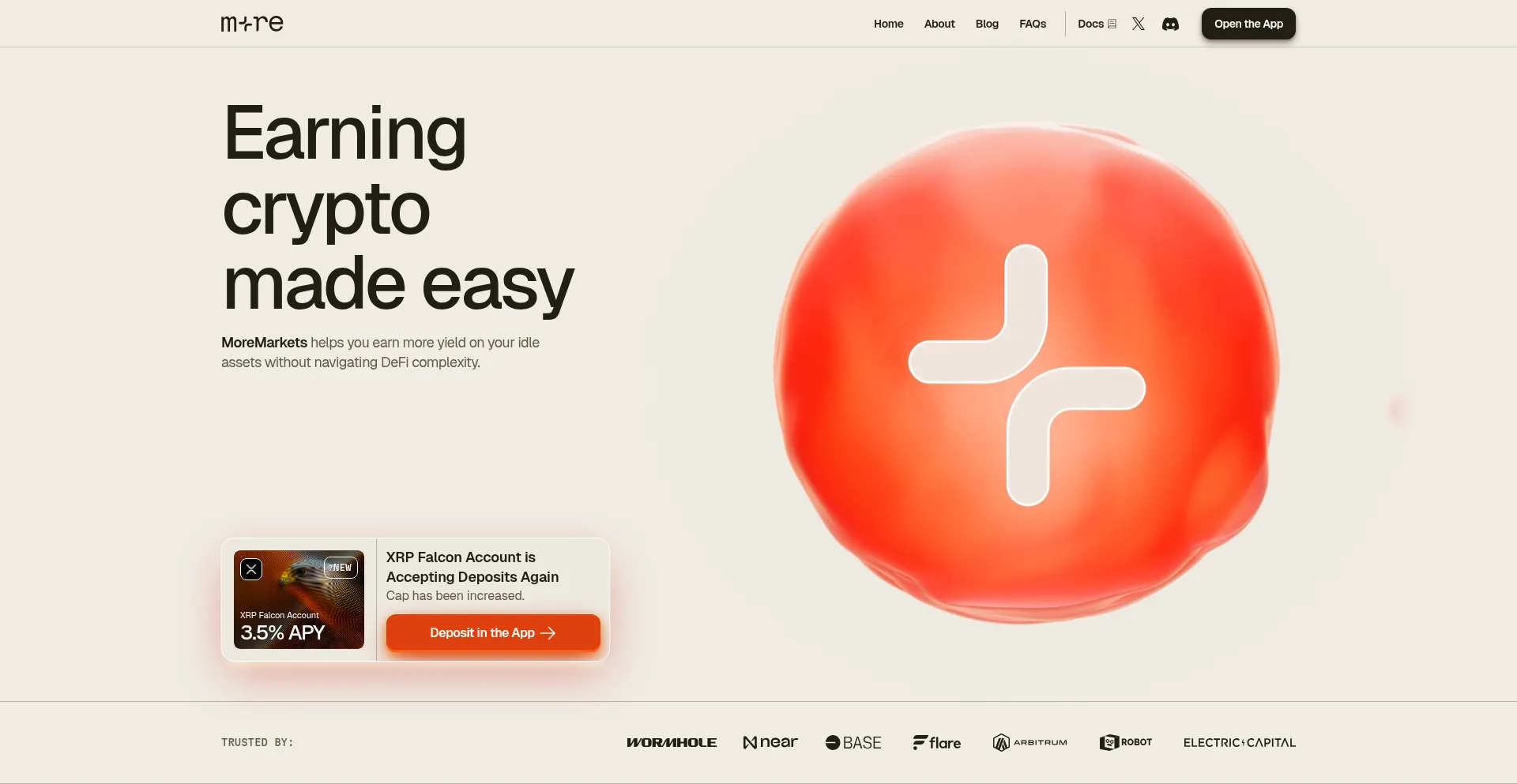 Moremarkets.xyz Screenshot