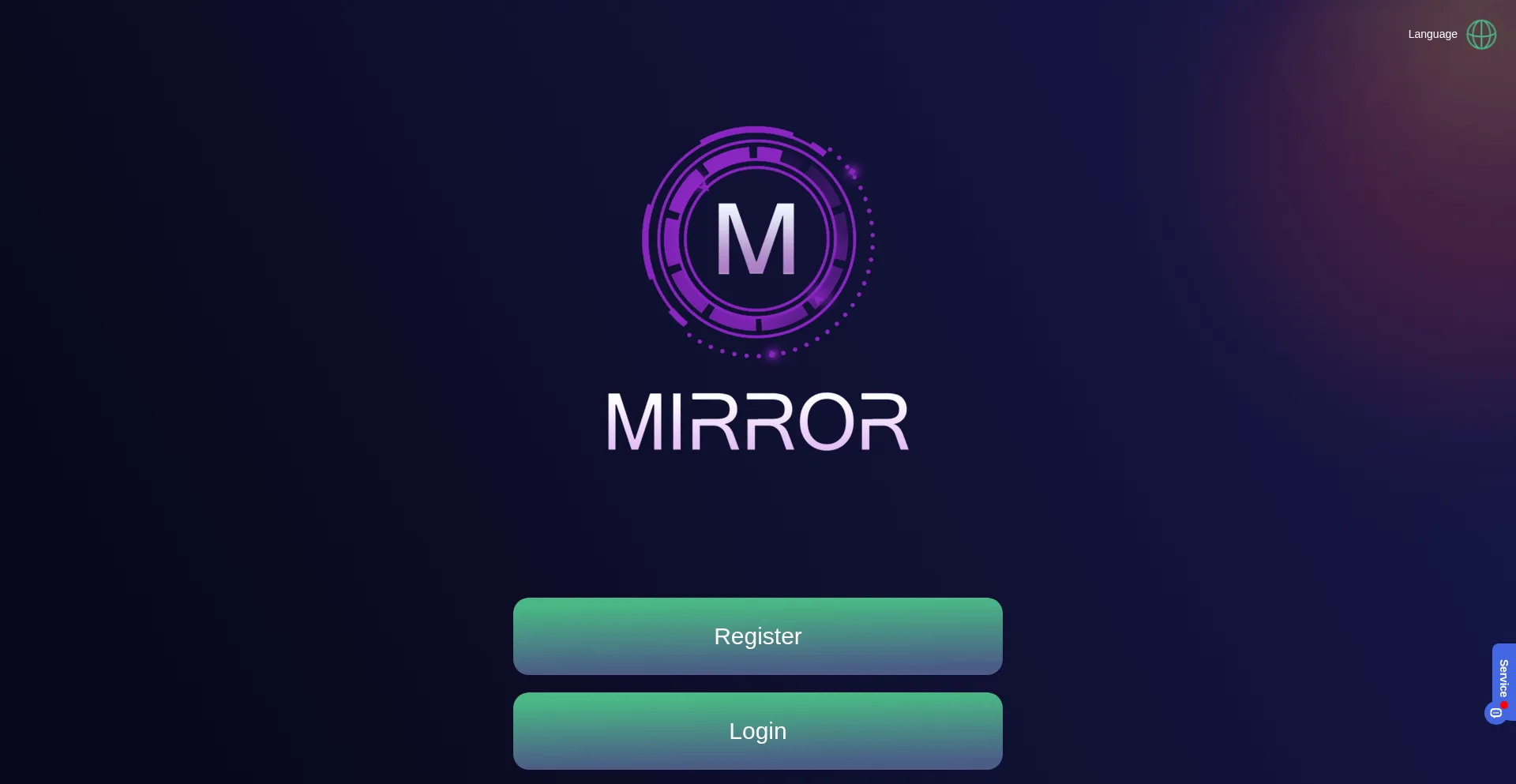 Website screenshot of Mpm.cc