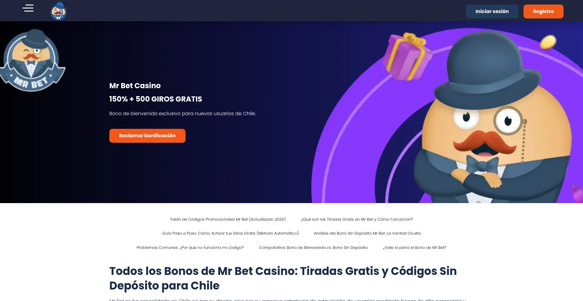 Mrbetchile.net