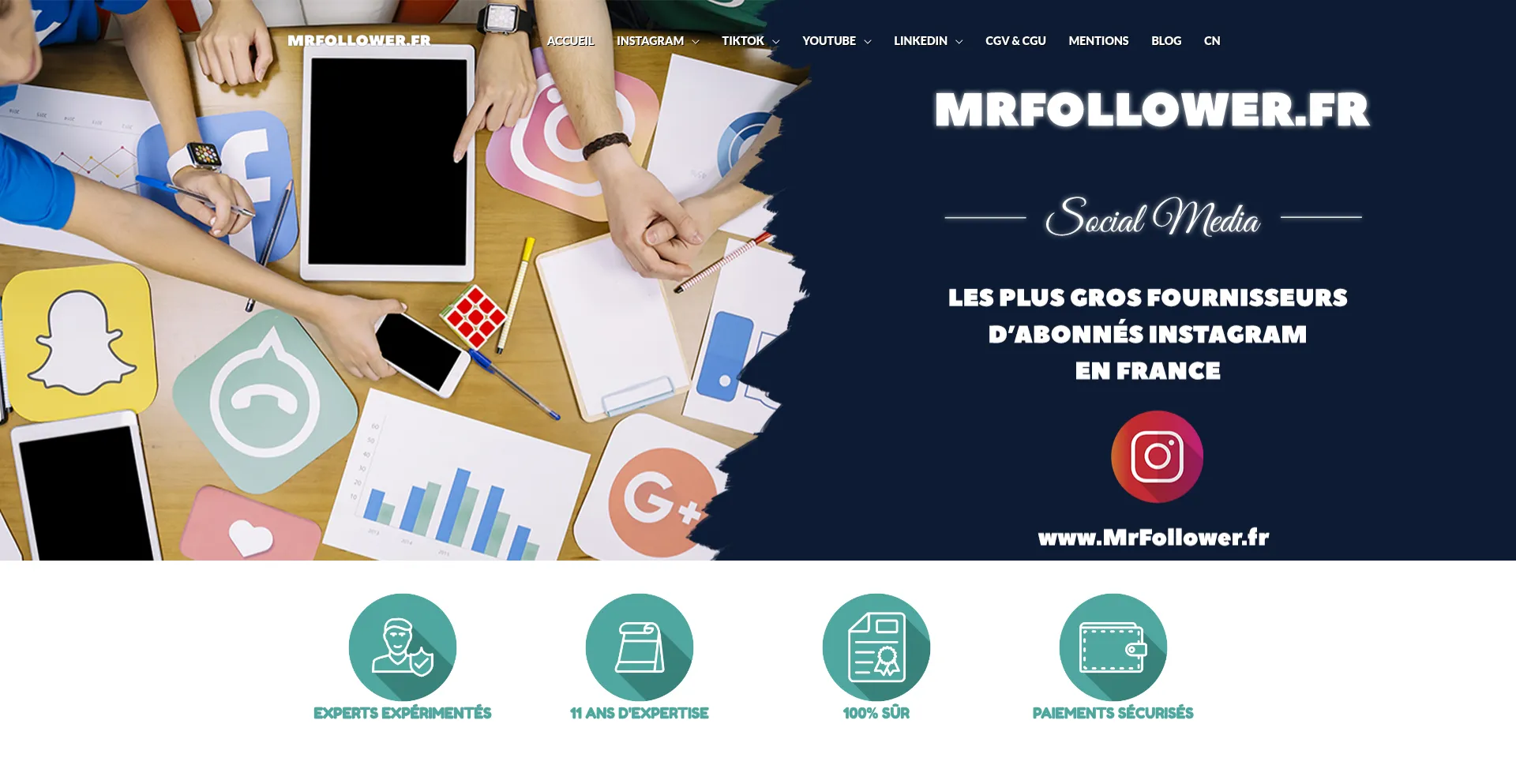 Mrfollower.fr é Seguro e Confiável?