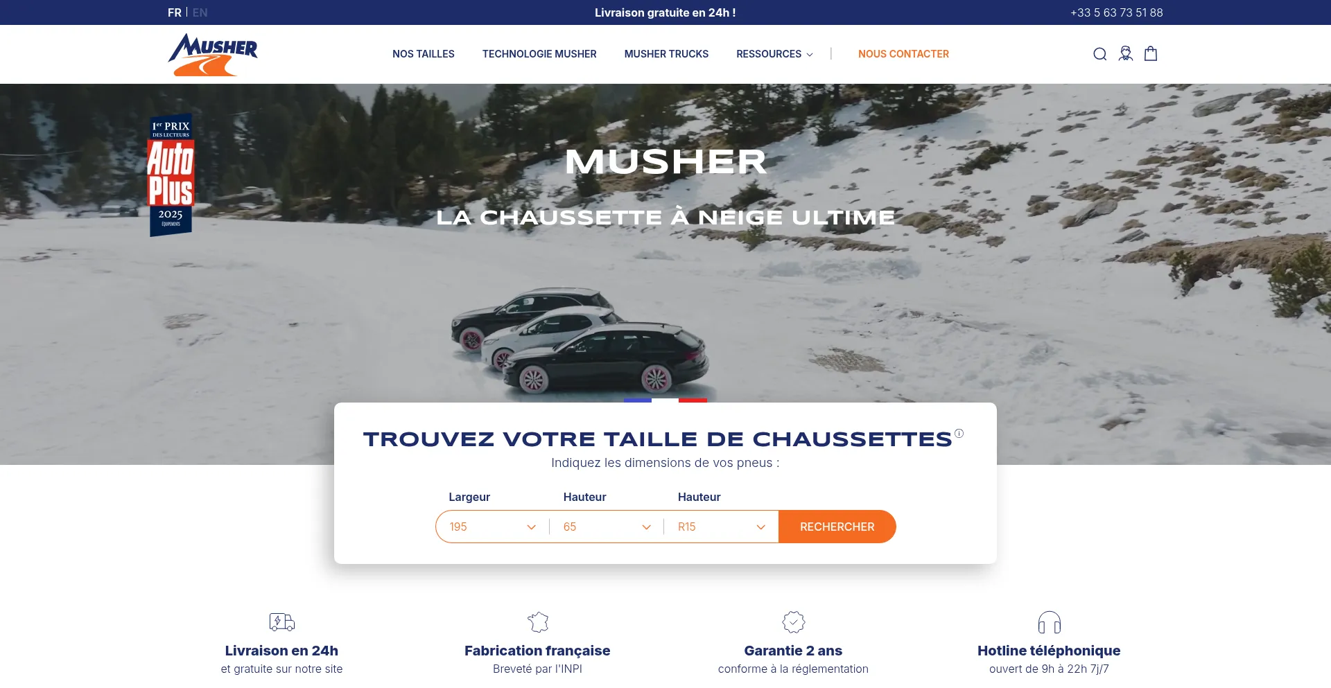 Musher-antiglisse.com