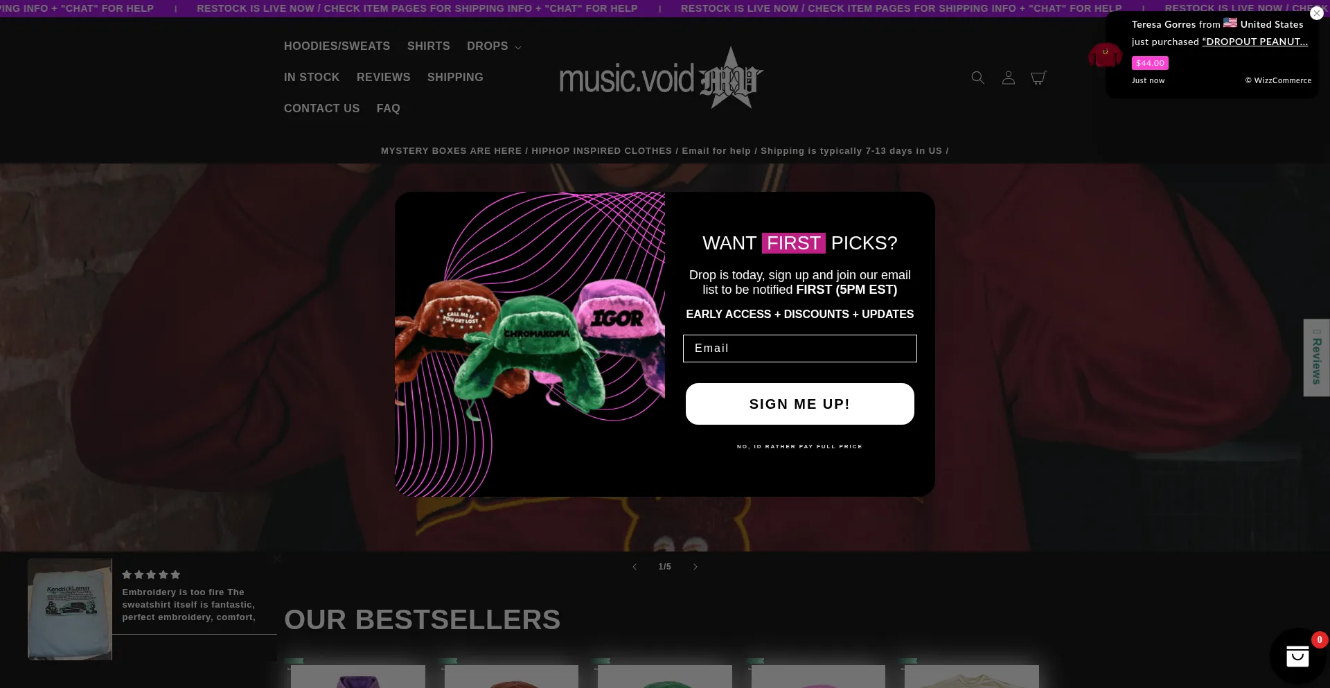 Musicvoidclothing.com