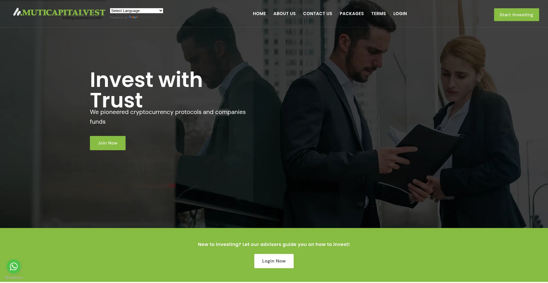 Muticapitalvest.com é Seguro e Confiável?