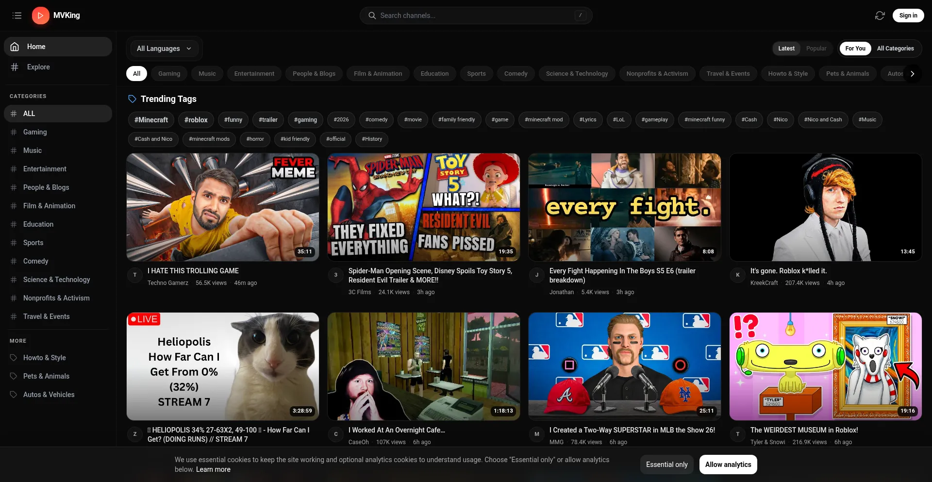 Mvking.com