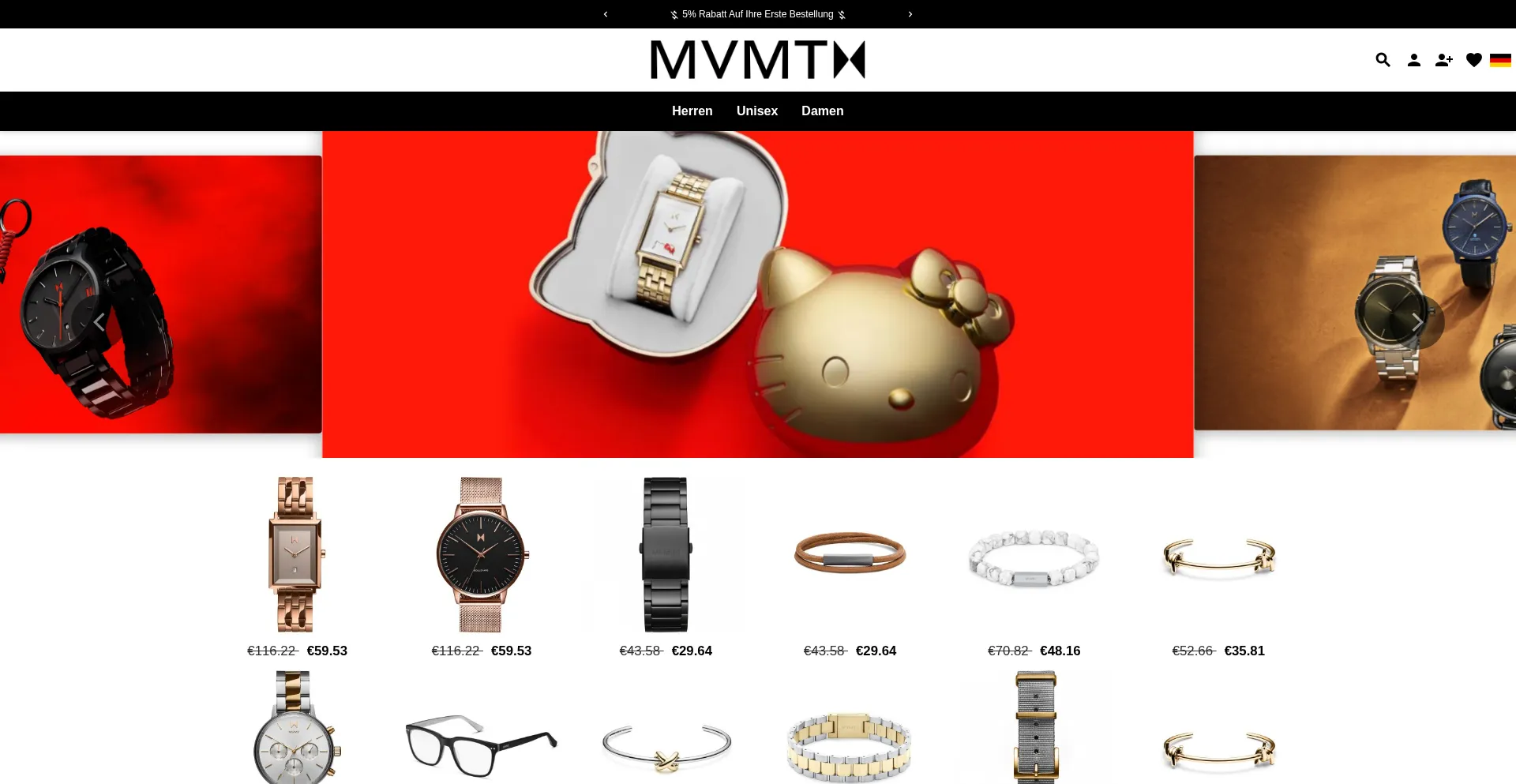 Website screenshot of Mvmtdeutschland.de