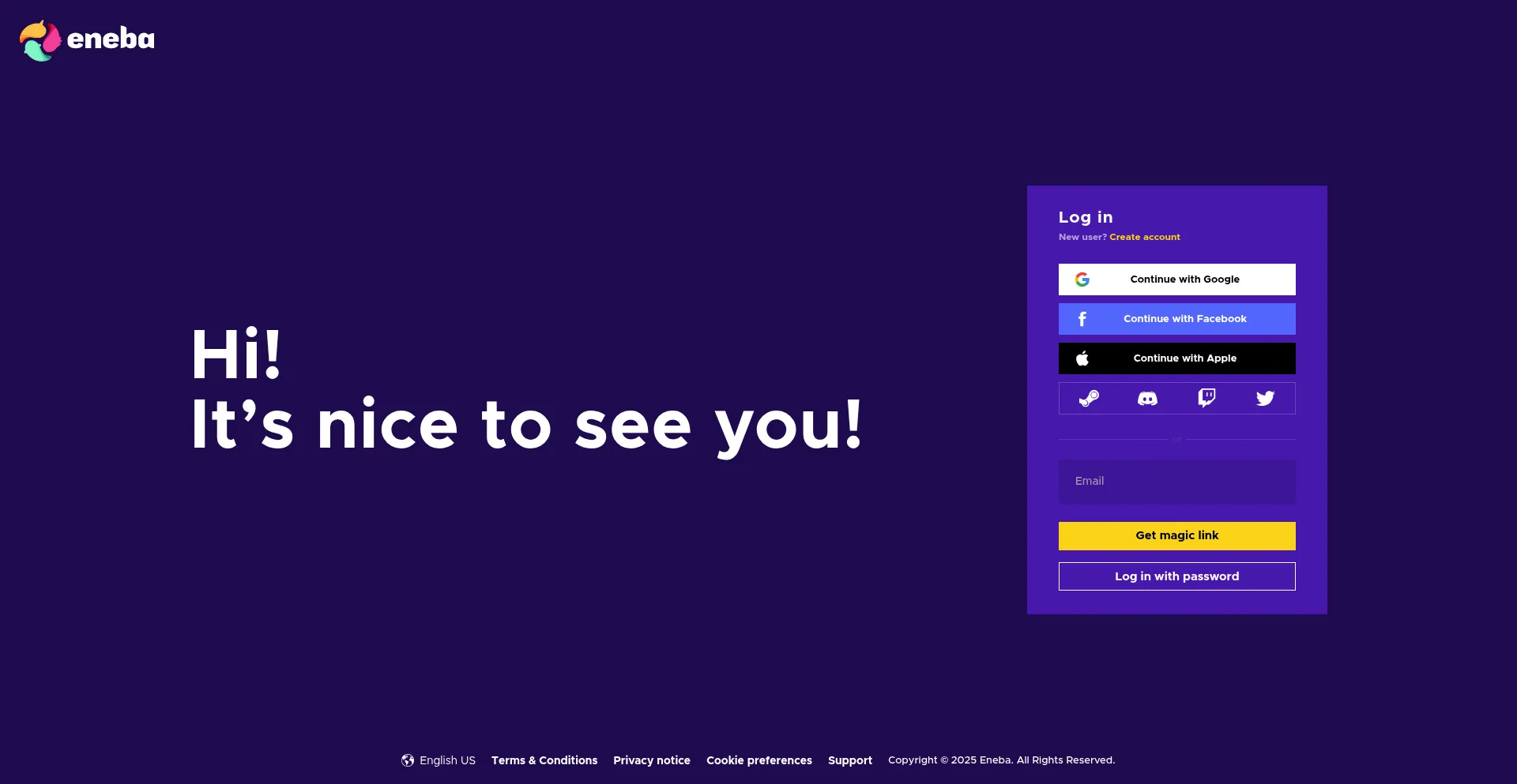 My.eneba.com Screenshot