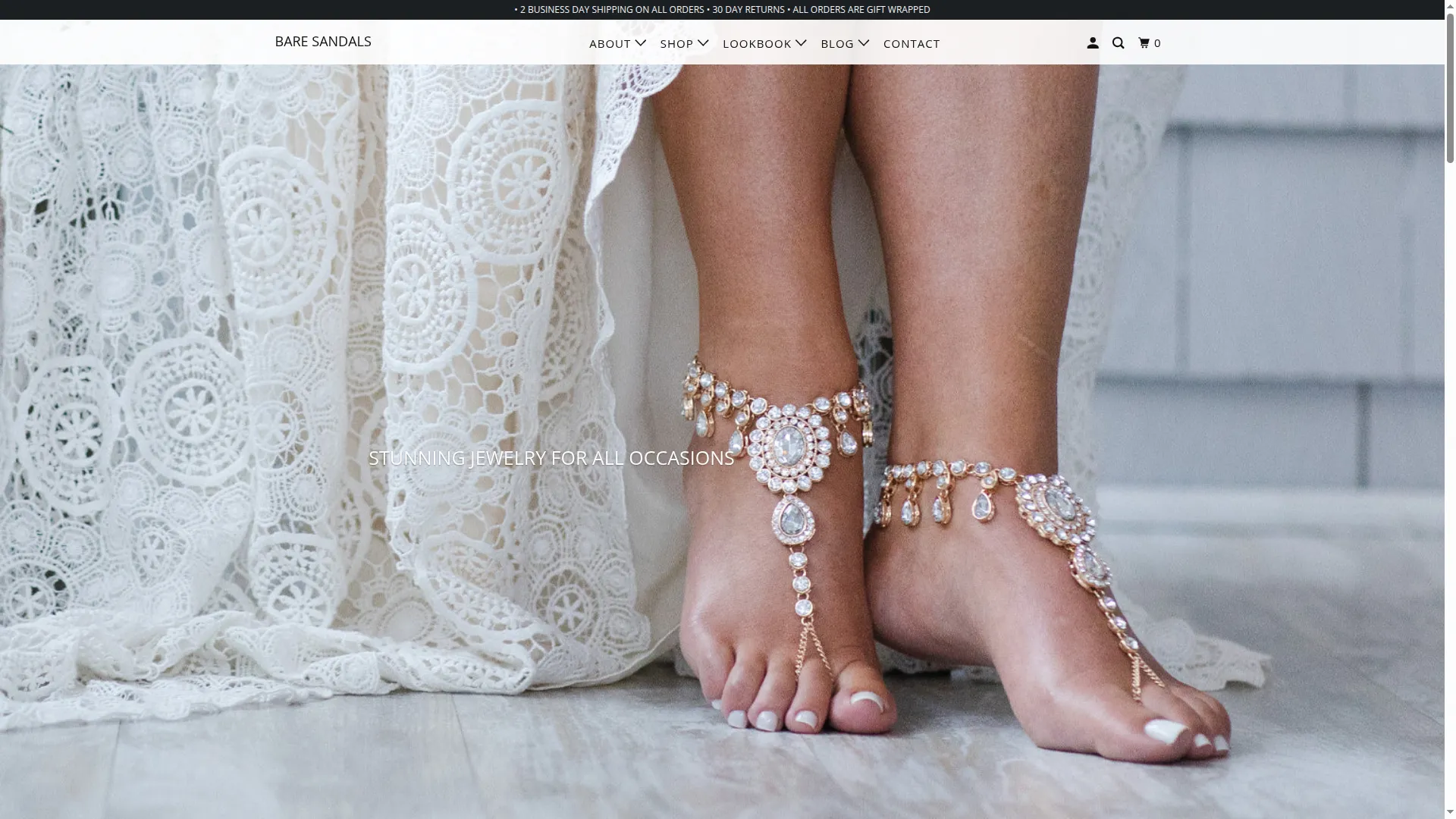 Mybaresandals.com