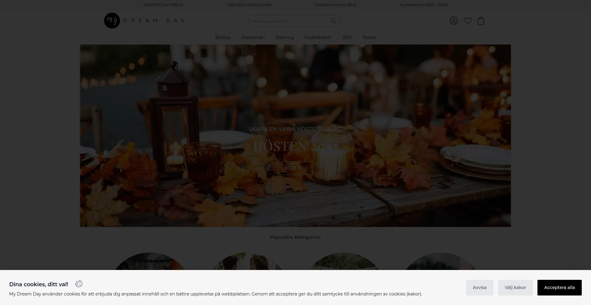 Mydreamday.se Screenshot