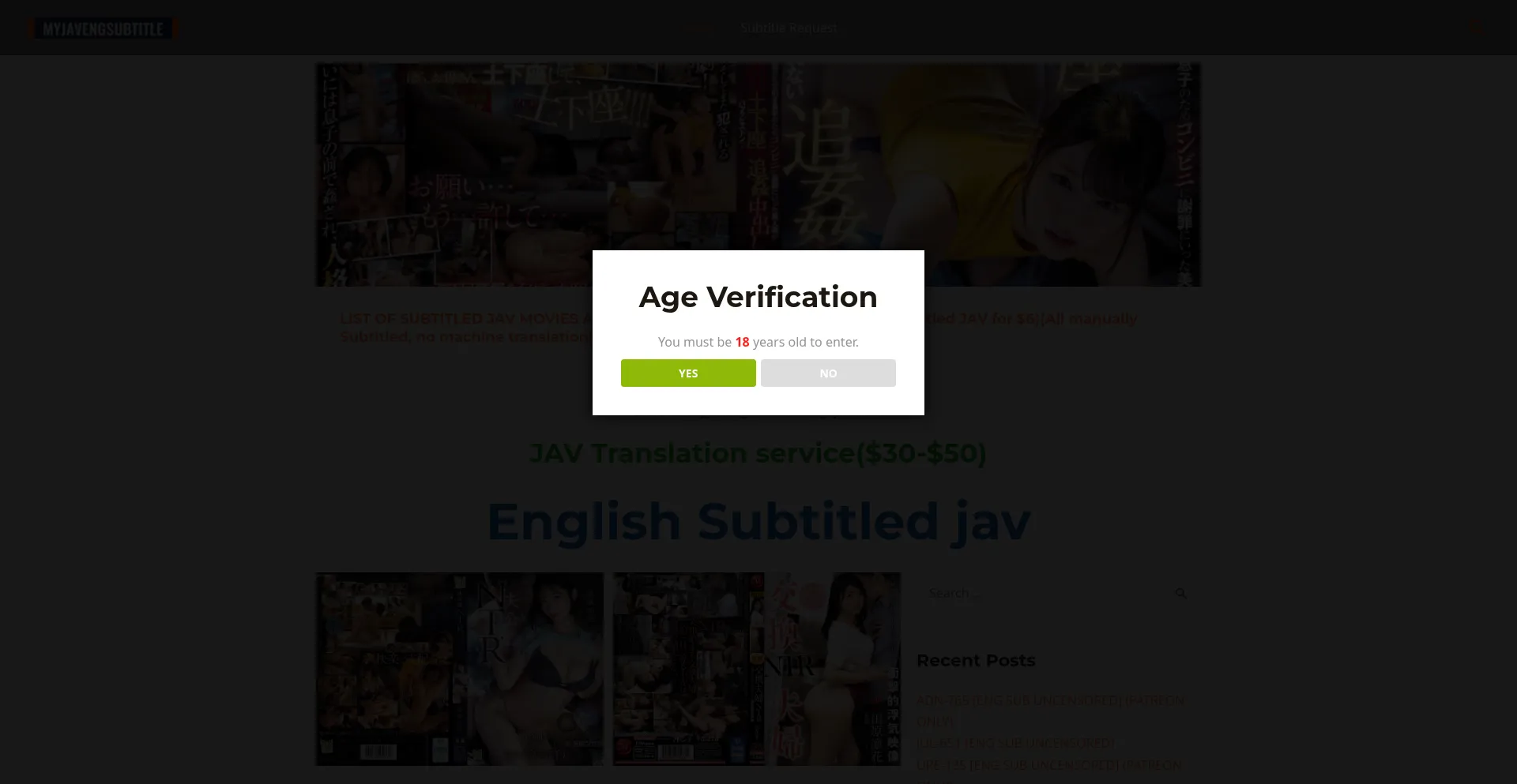 Myjavengsubtitle.net