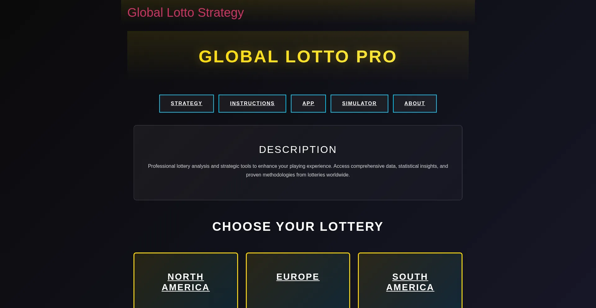 Mylotterystrategy.com
