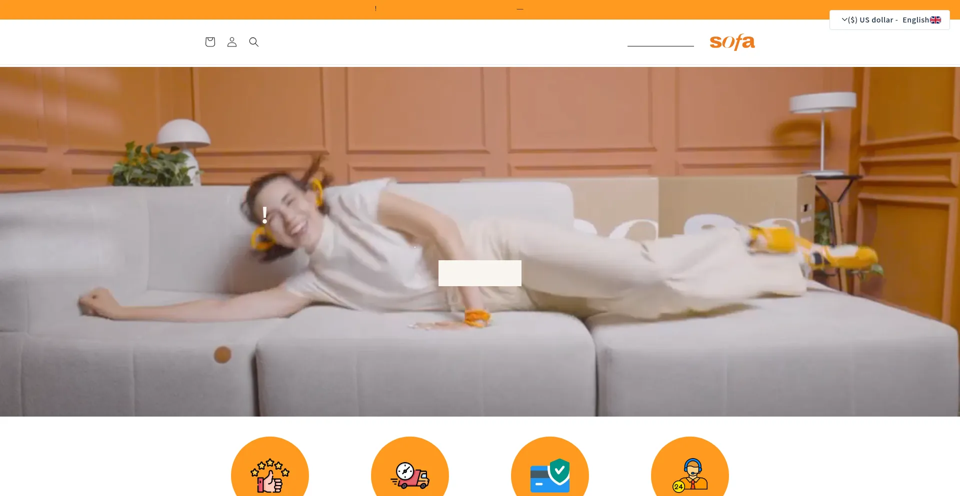 Website screenshot of Myoriginalsofa.net