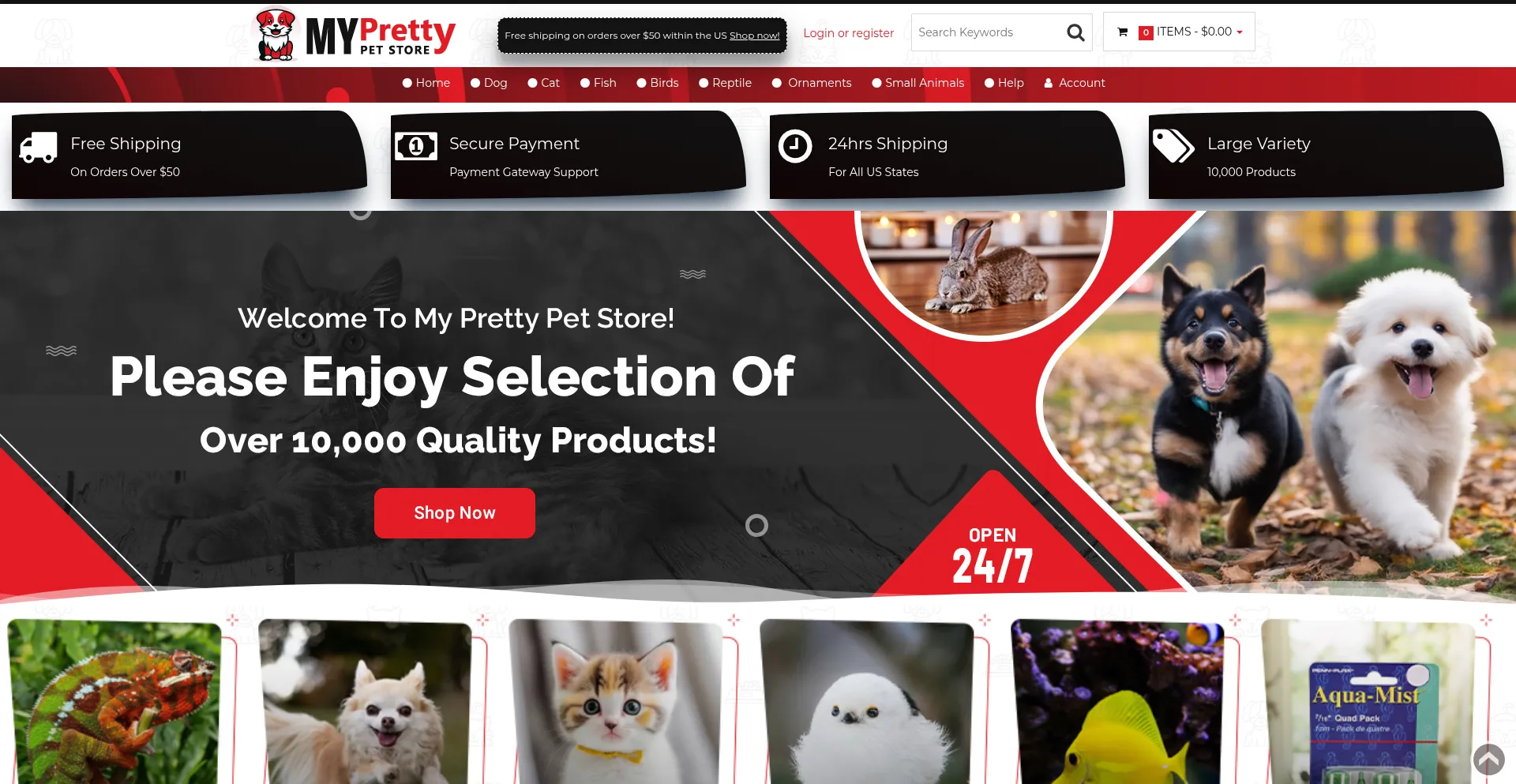 Myprettypetstore.com