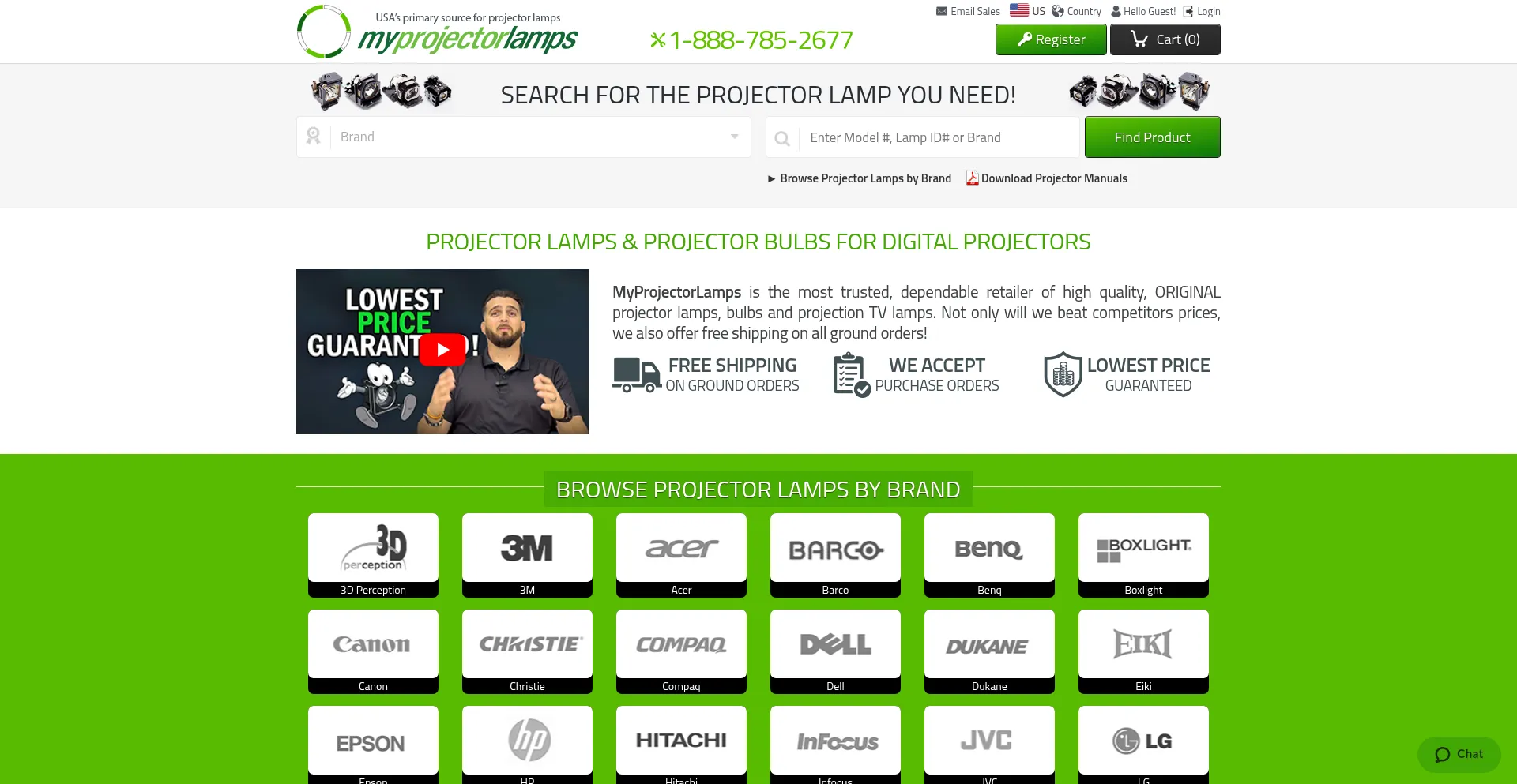 Myprojectorlamps.com é Seguro e Confiável?