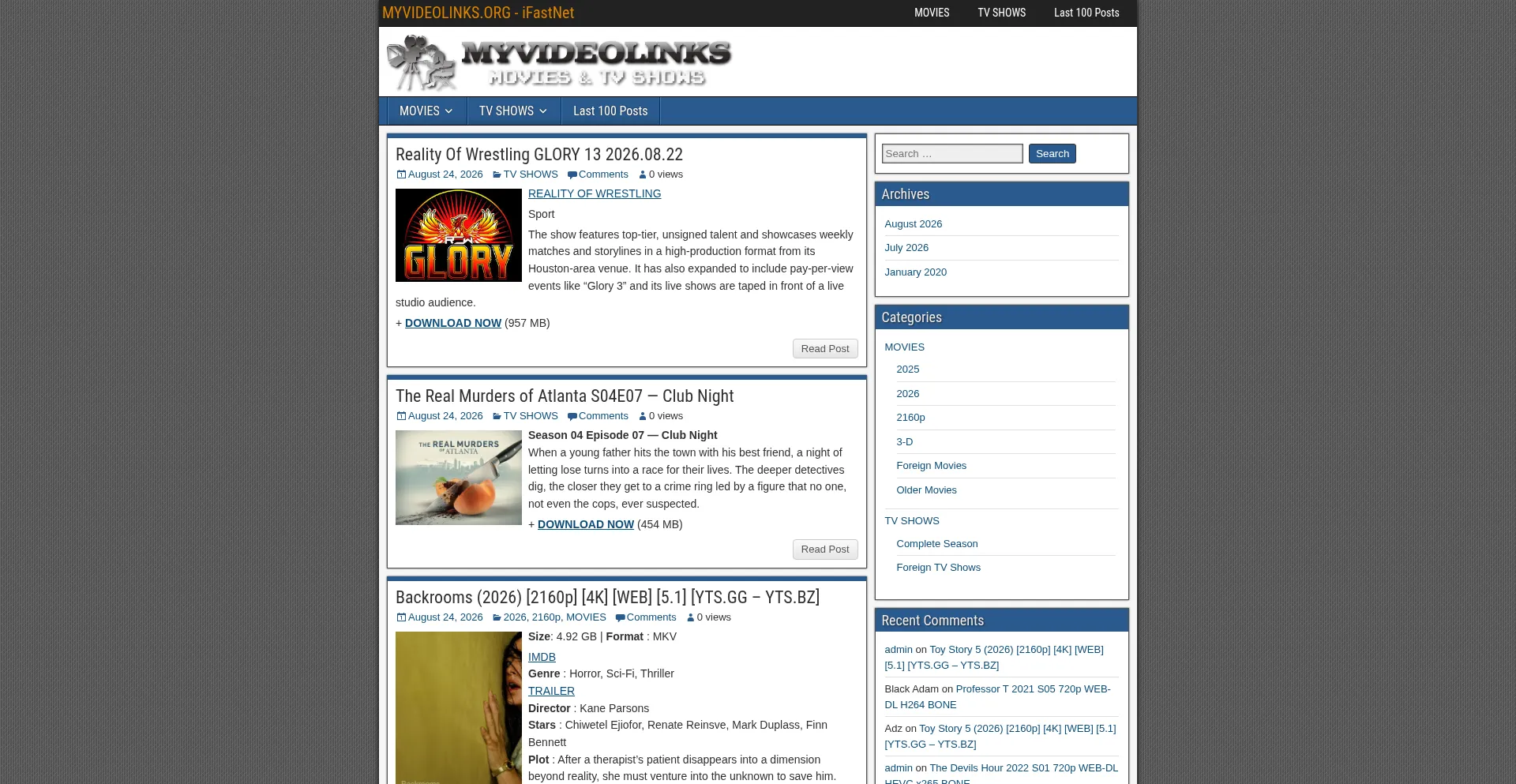 Myvideolinks.org