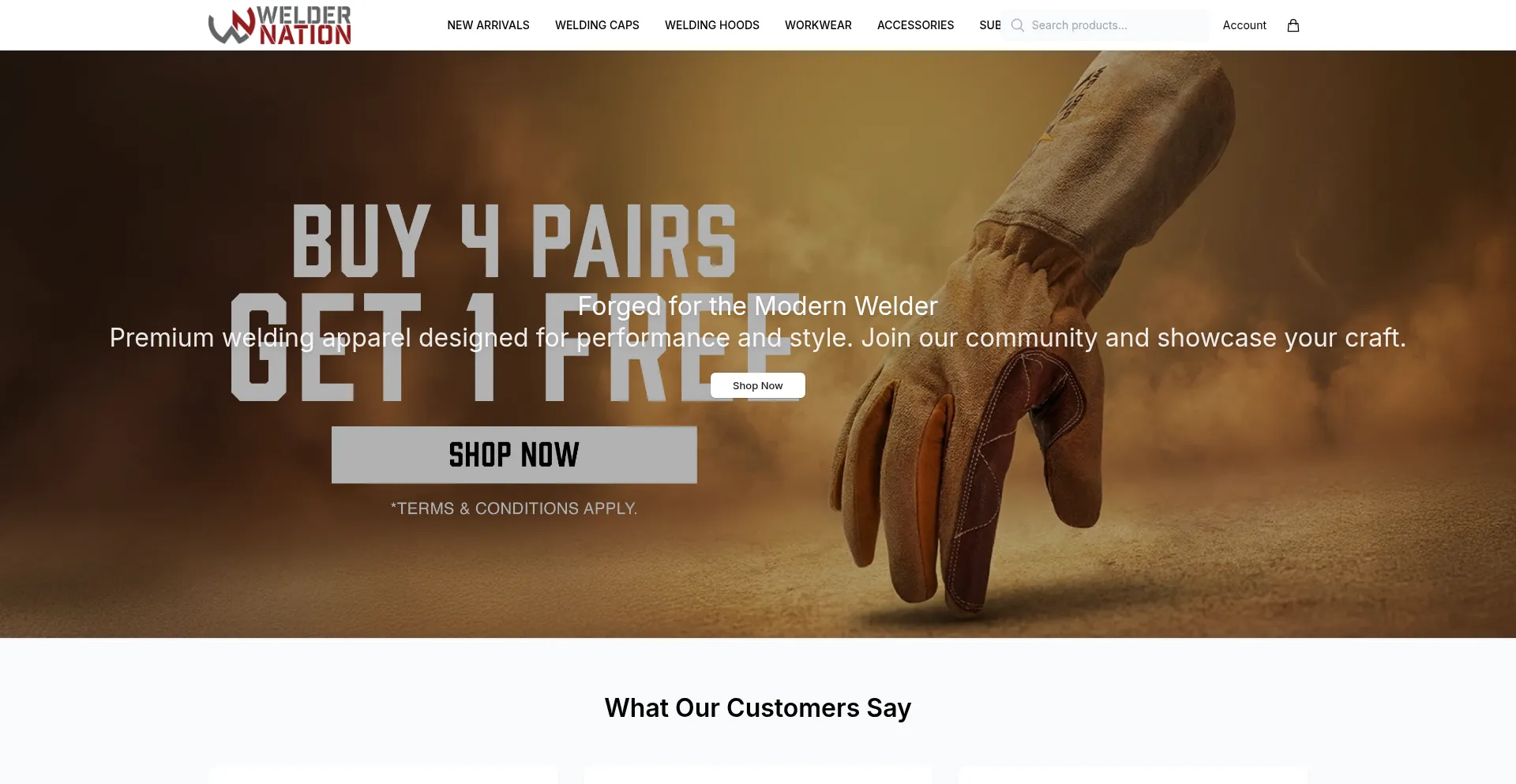 Myweldernation.shop