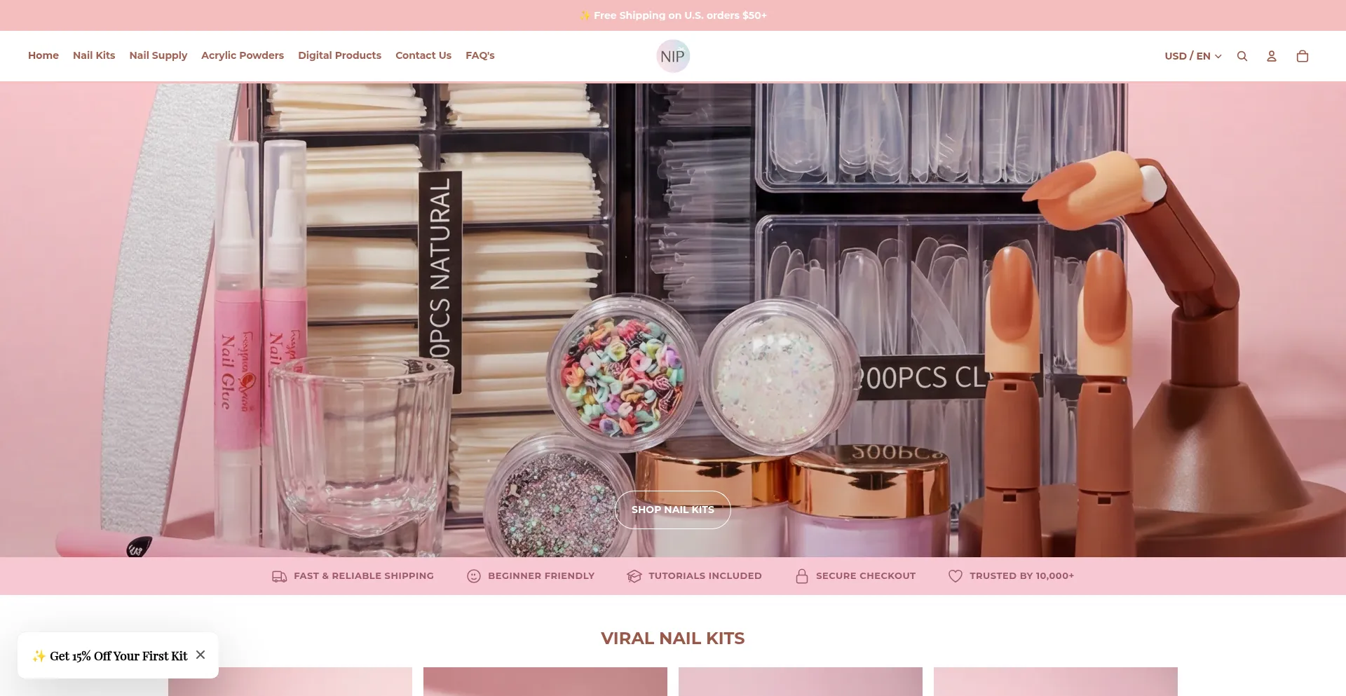 Nailsinparadisestore.com