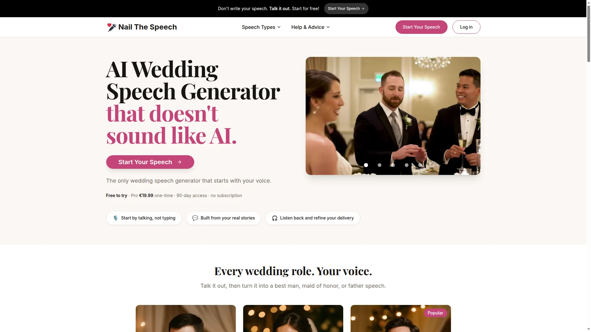 Nailthespeech.com