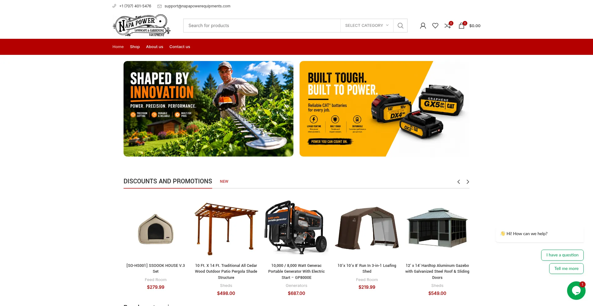Napapowerequipments.com