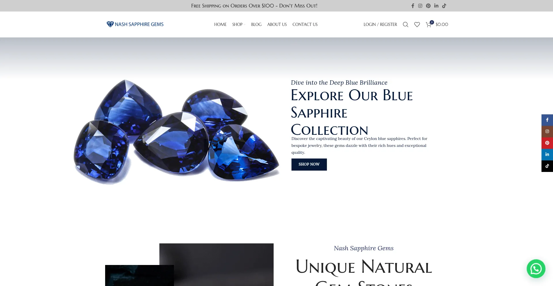 Nashsapphiregems.com é Seguro e Confiável?