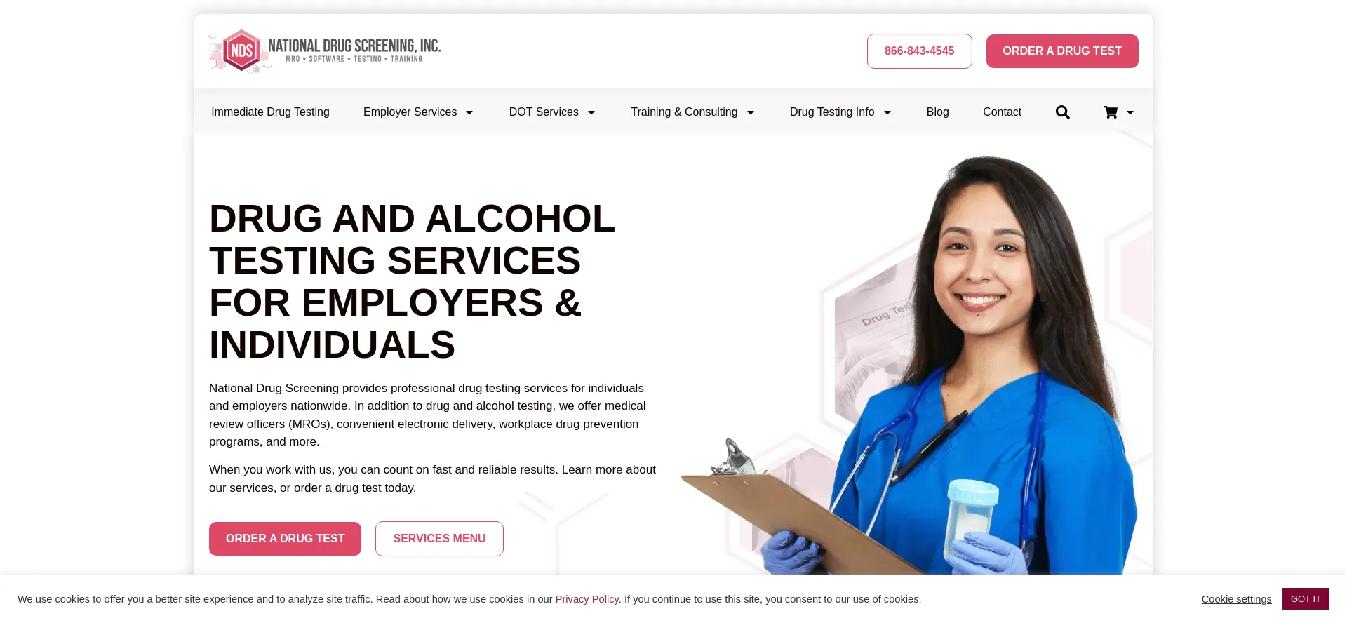 Nationaldrugscreening.com é Seguro e Confiável?