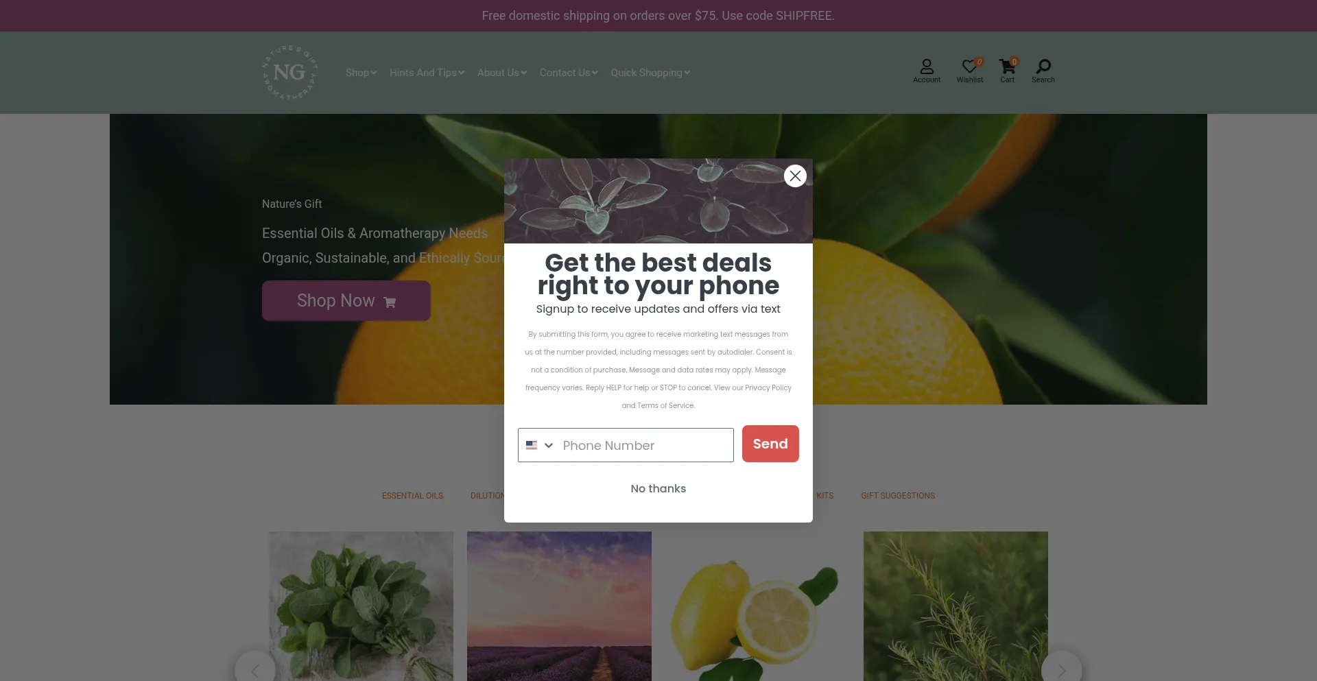 Naturesgift.com é Seguro e Confiável?