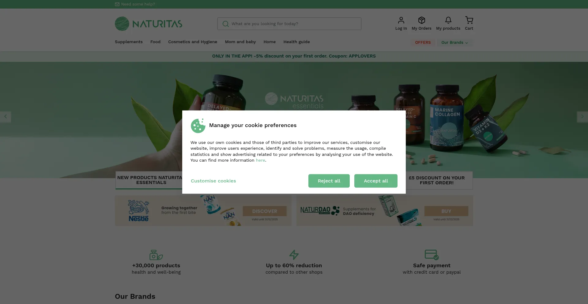 Naturitas.co.uk é Seguro e Confiável?