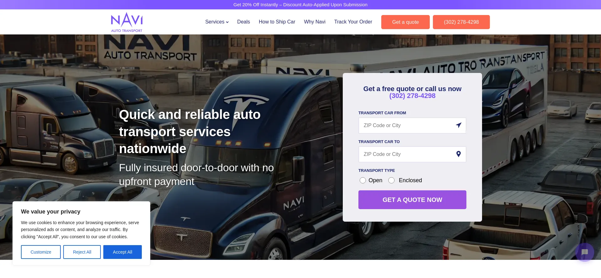 Naviautotransport.com é Seguro e Confiável?