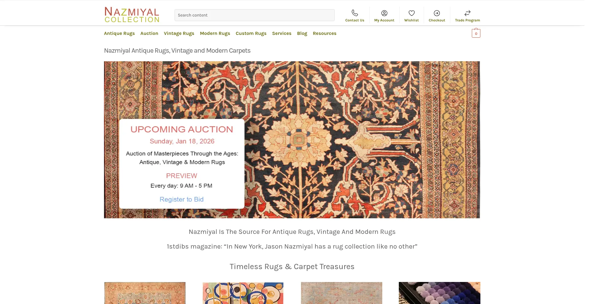 Nazmiyalantiquerugs.com