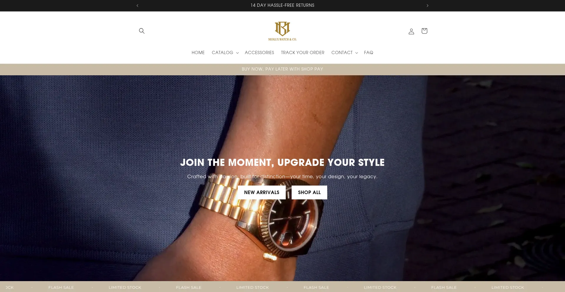 Neoluxwatch.com Screenshot