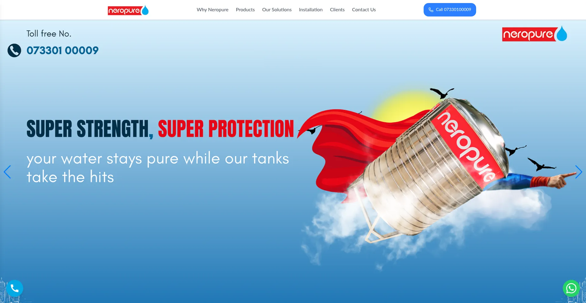 Neropure.co.in Screenshot