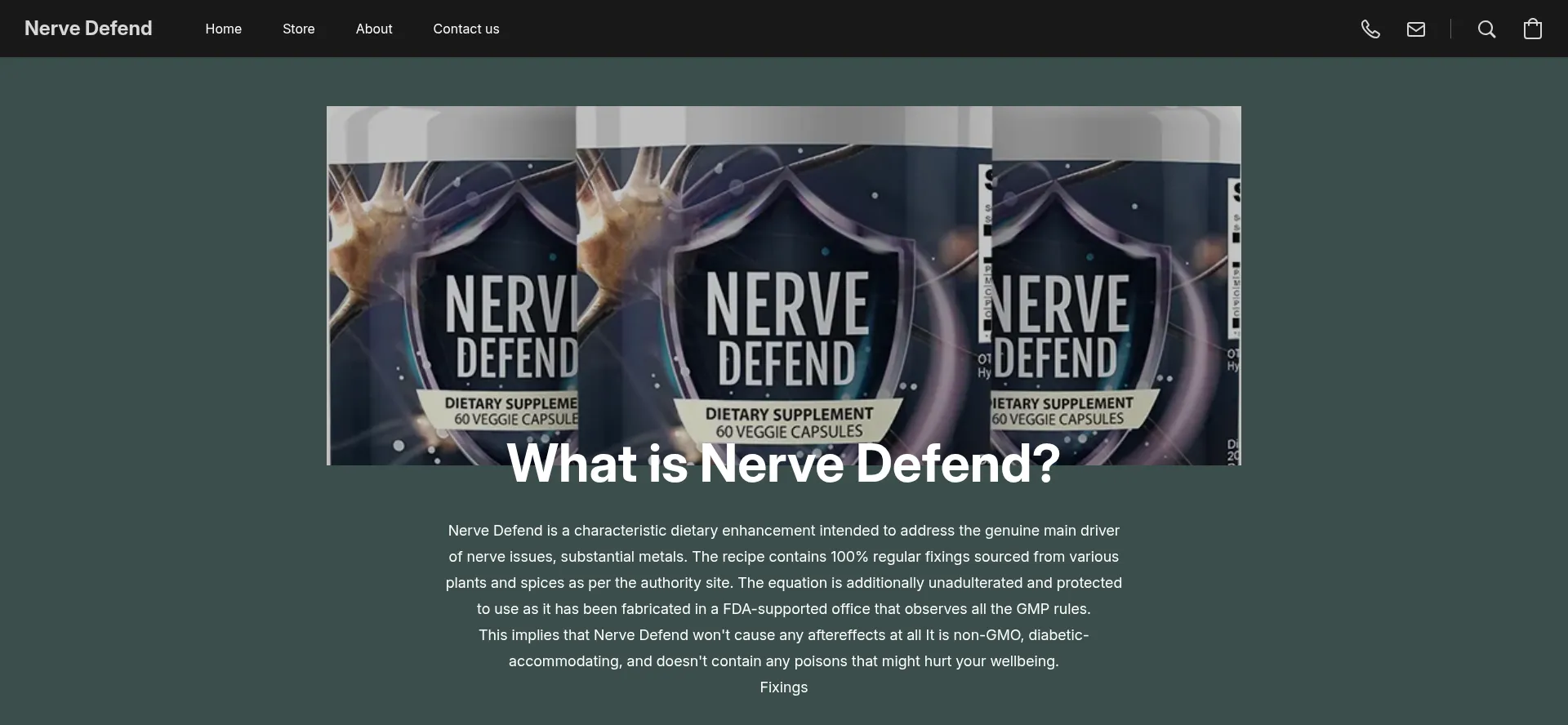 Nervedefend.company.site