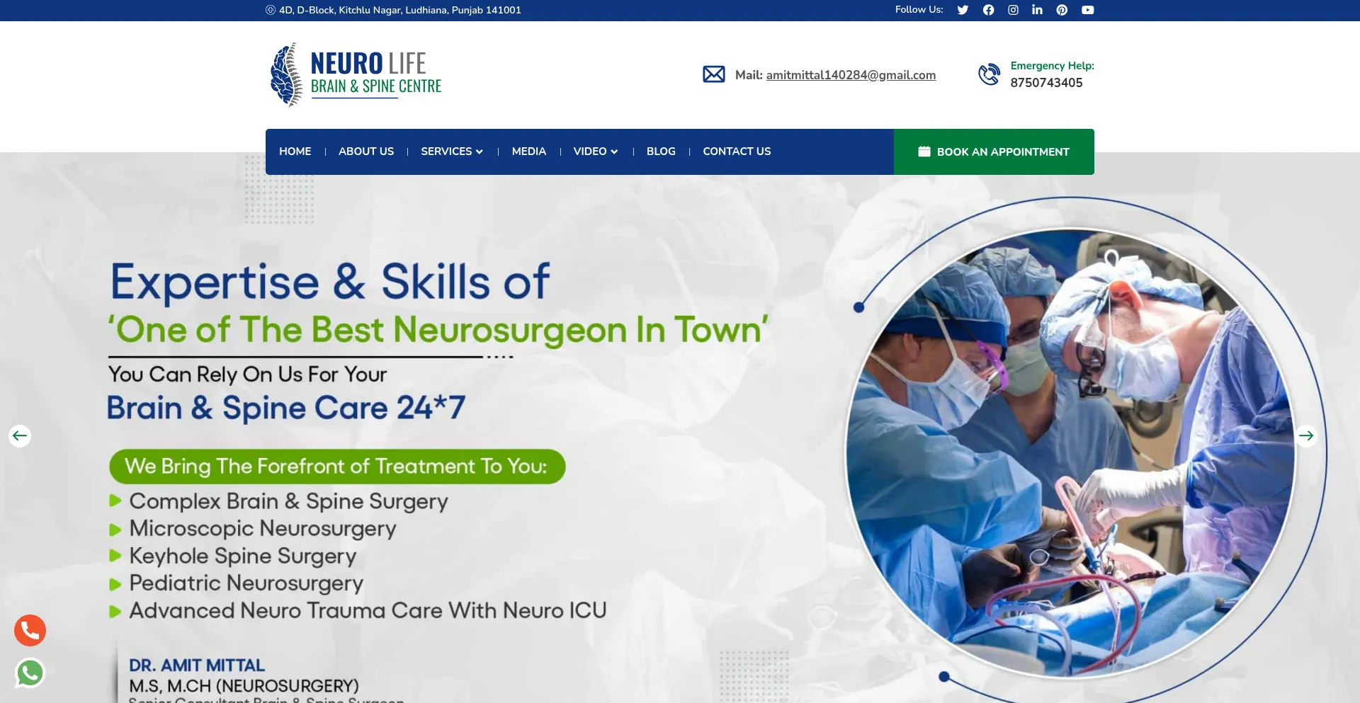 Neurolifebrainandspine.com é Seguro e Confiável?