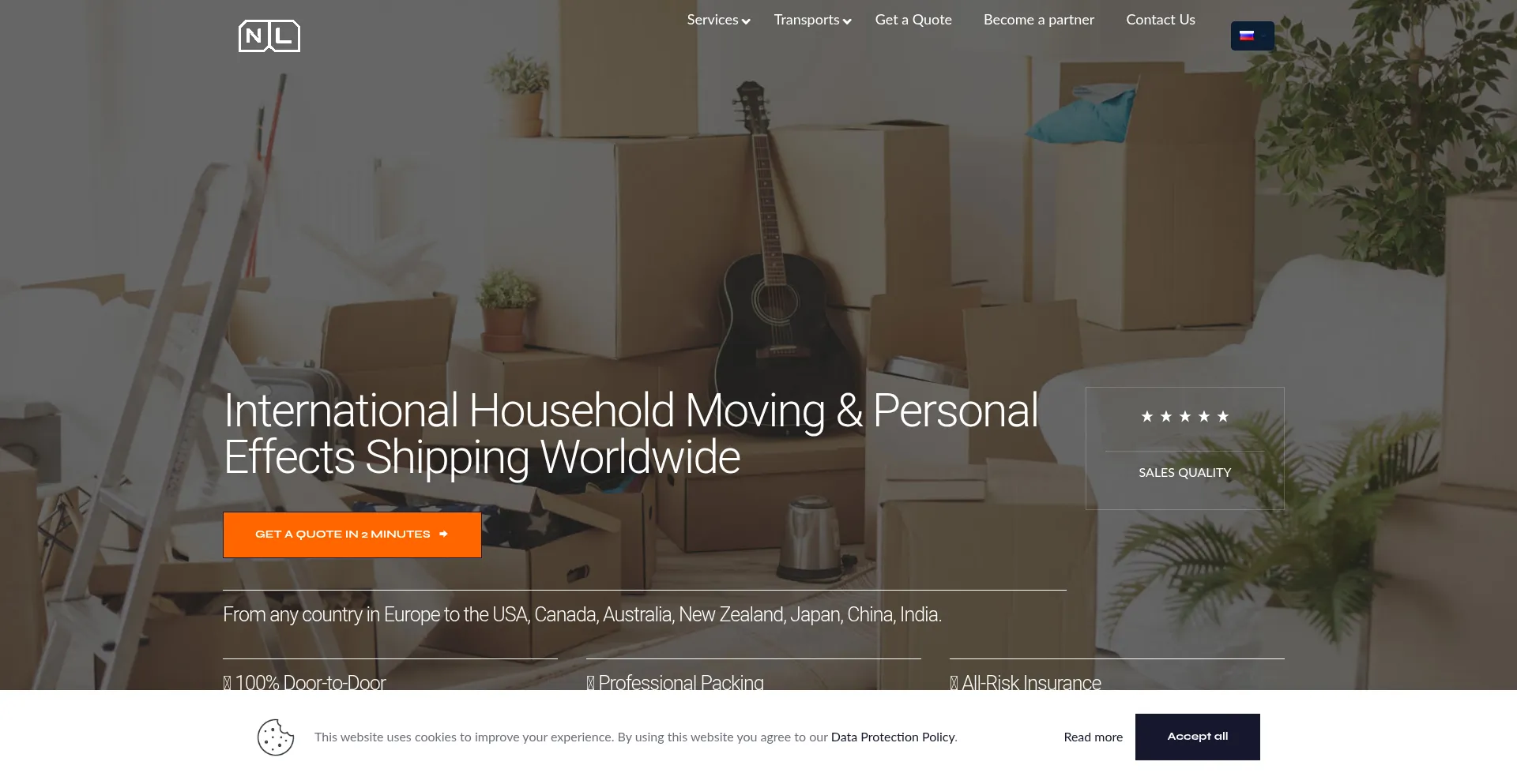 Neva-logistics.com