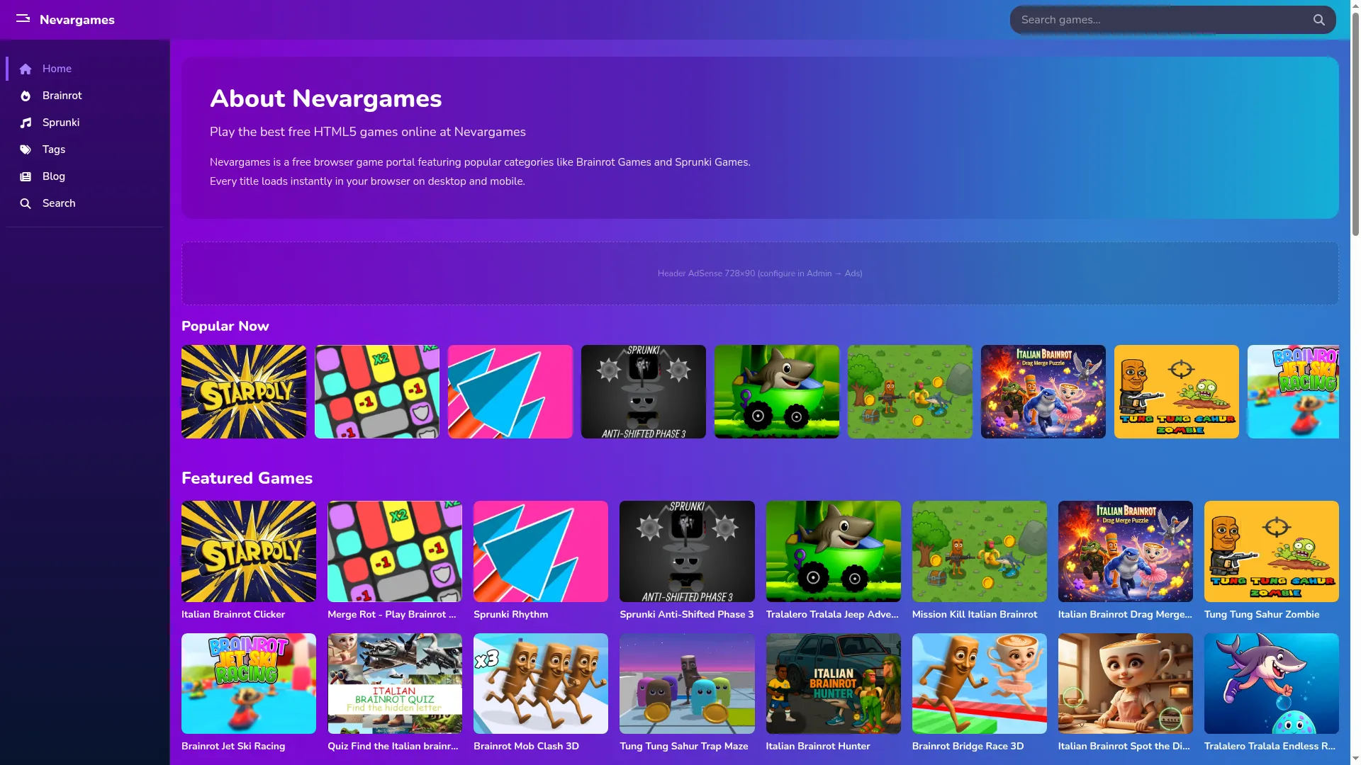 Nevargames.com