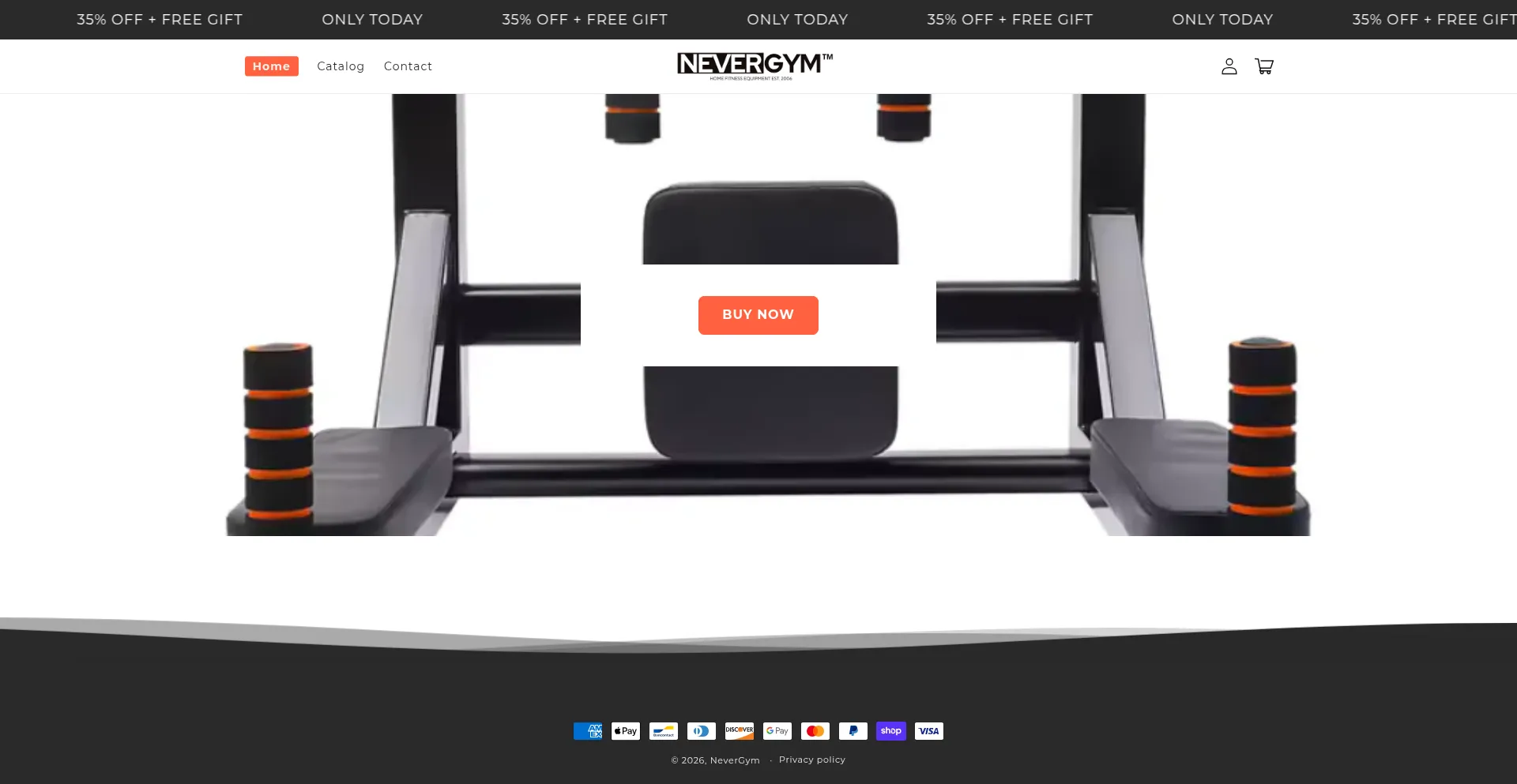 Nevergym.com