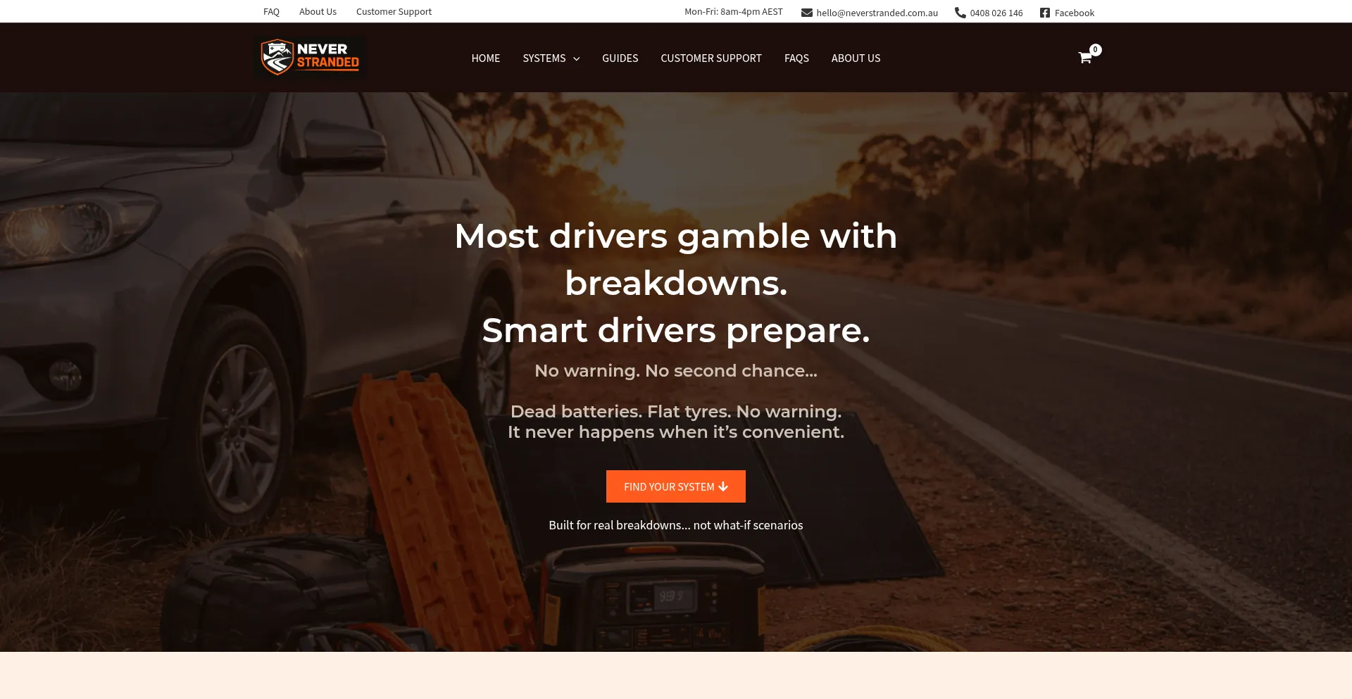 Neverstranded.com.au