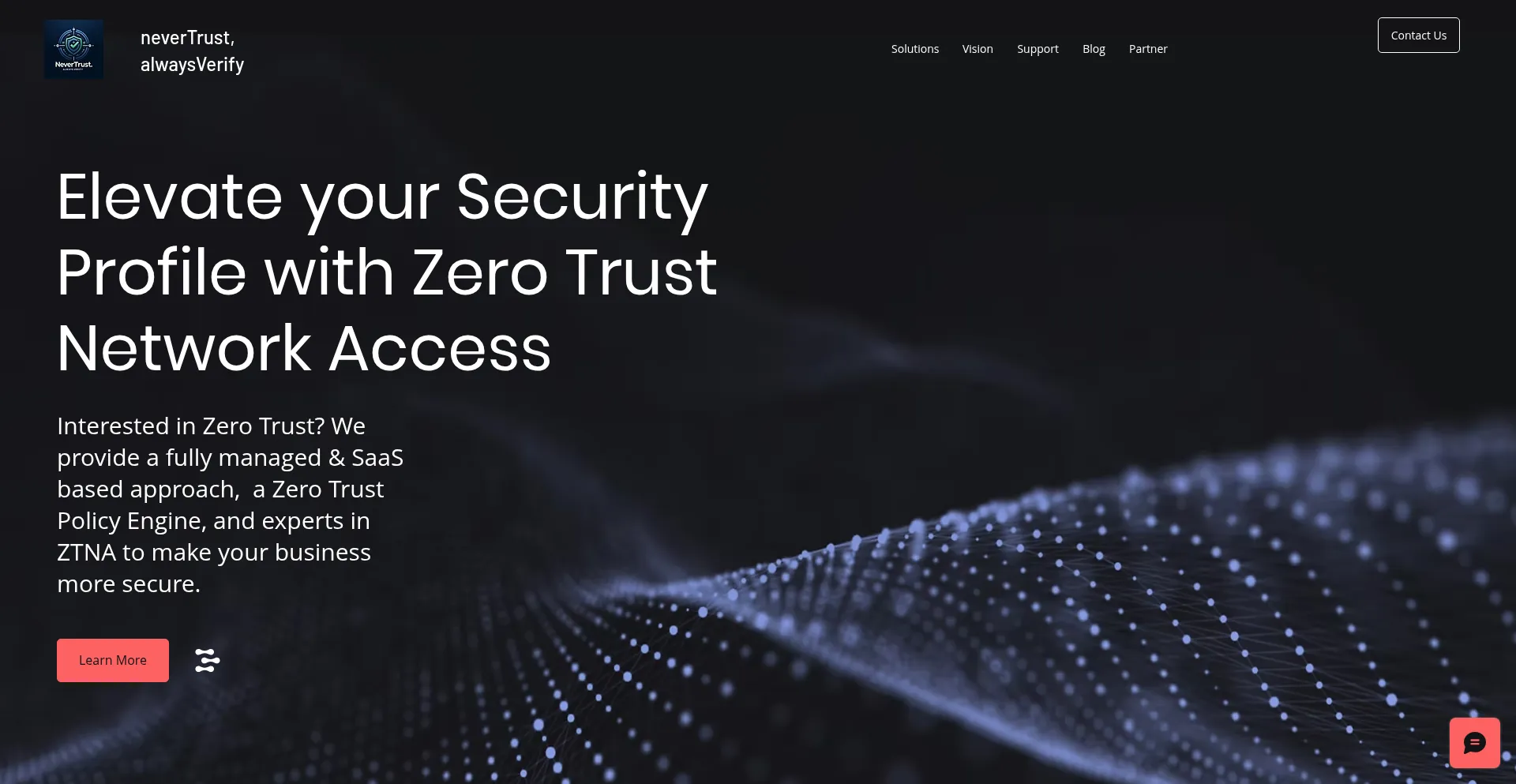 Nevertrust.io Screenshot