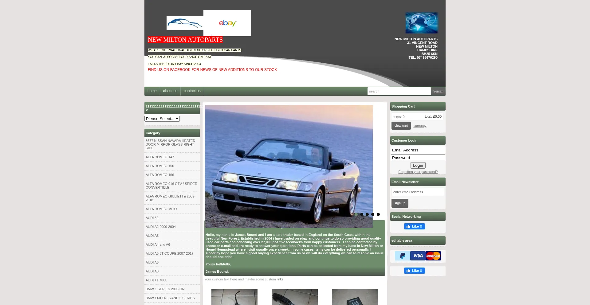 Newmiltonautoparts.com é Seguro e Confiável?