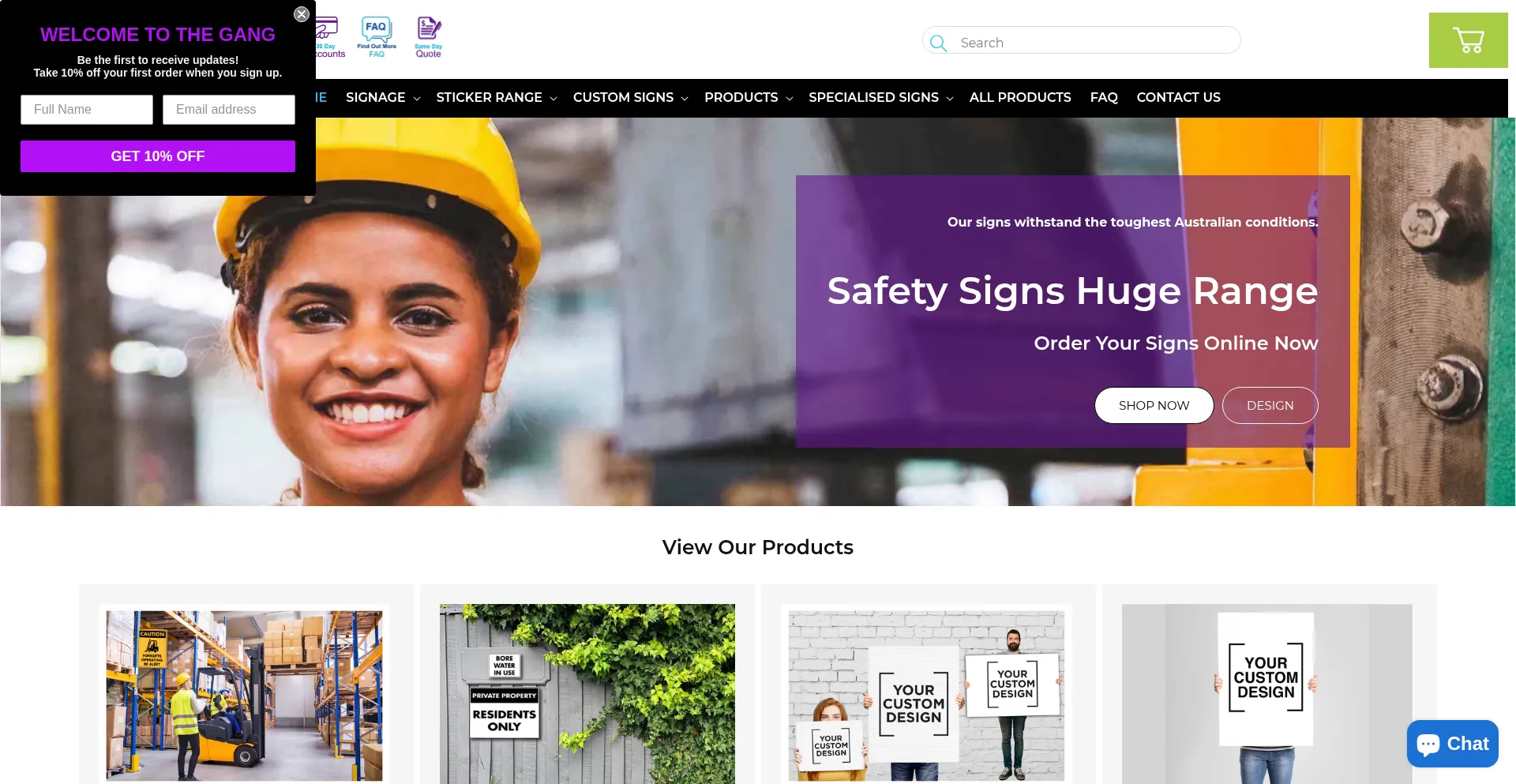 Newsigns.com.au é Seguro e Confiável?