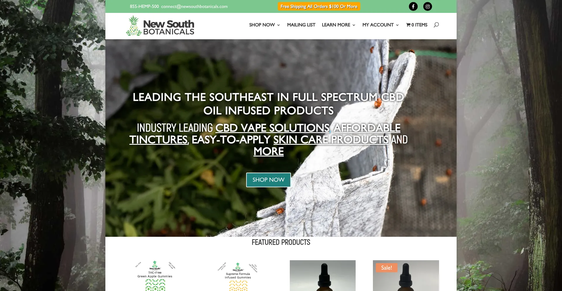 Newsouthbotanicals.com é Seguro e Confiável?