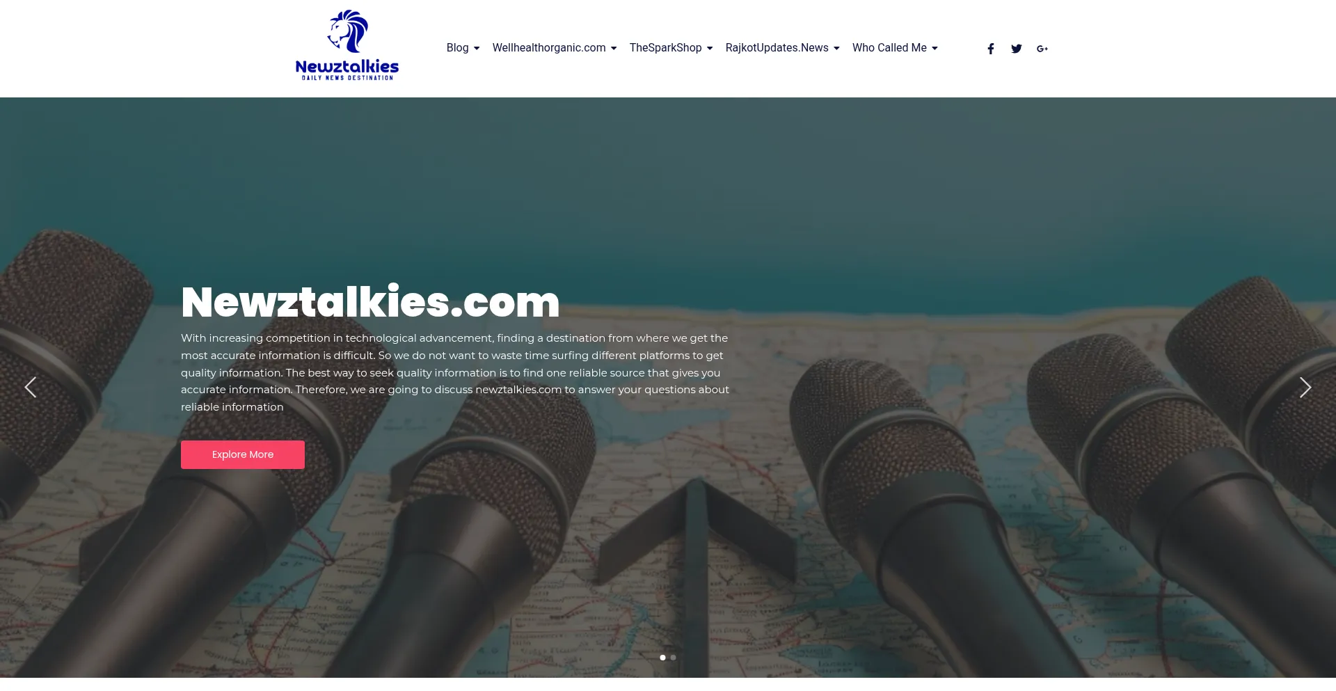 Newztalkies.co.uk Screenshot