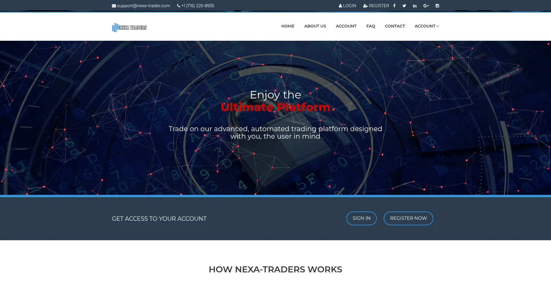 Nexa-trader.com é Seguro e Confiável?