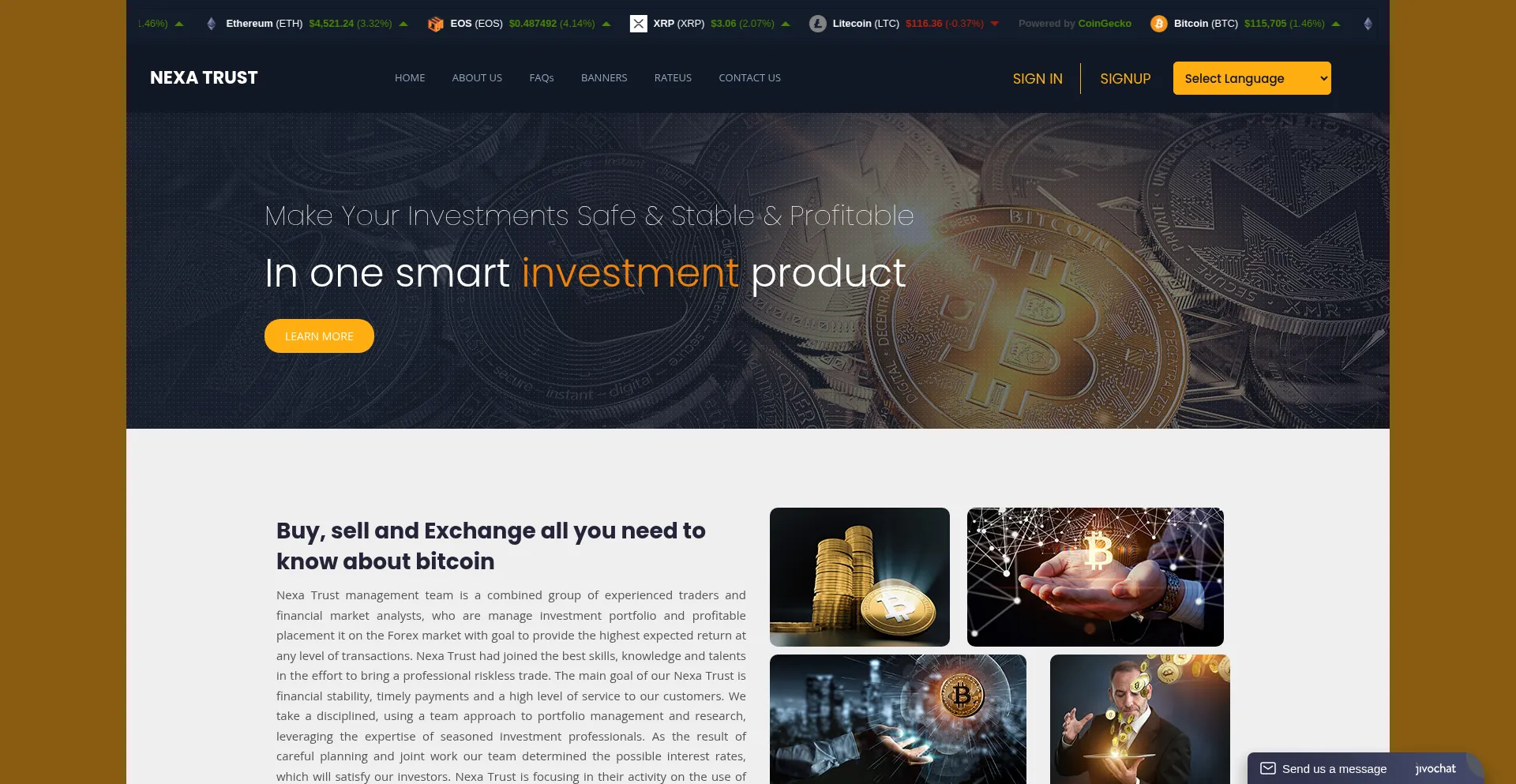 Nexatrustonline.com é Seguro e Confiável?