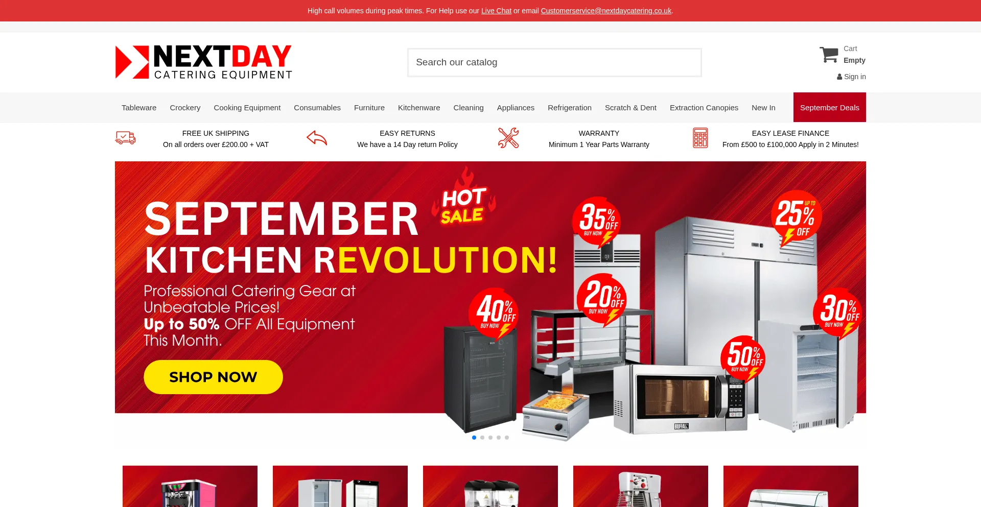 Nextdaycatering.co.uk é Seguro e Confiável?