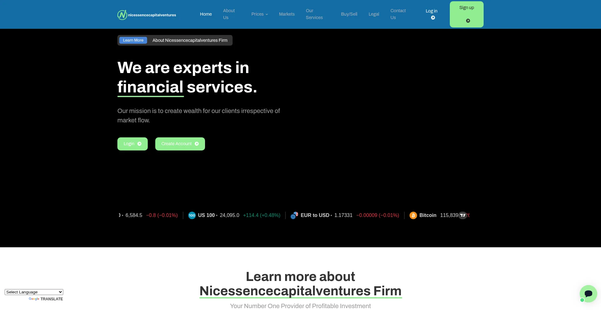 Nicessencecapitalventures.com é Seguro e Confiável?